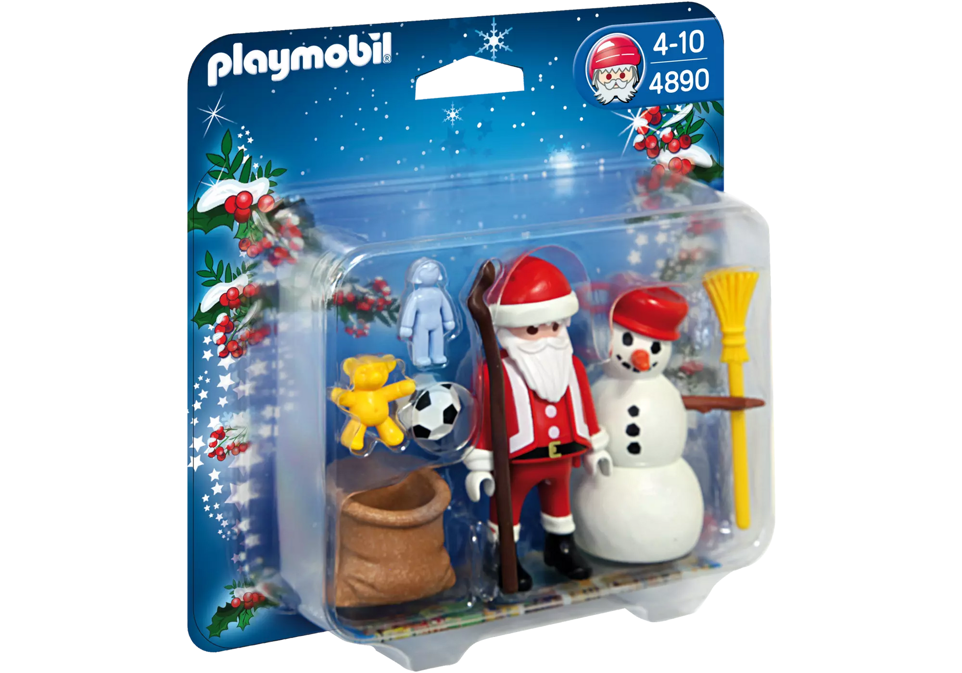 Playmobil 4890 Sammlerstück Christmas Nikolaus mit Schneemann - plegobil