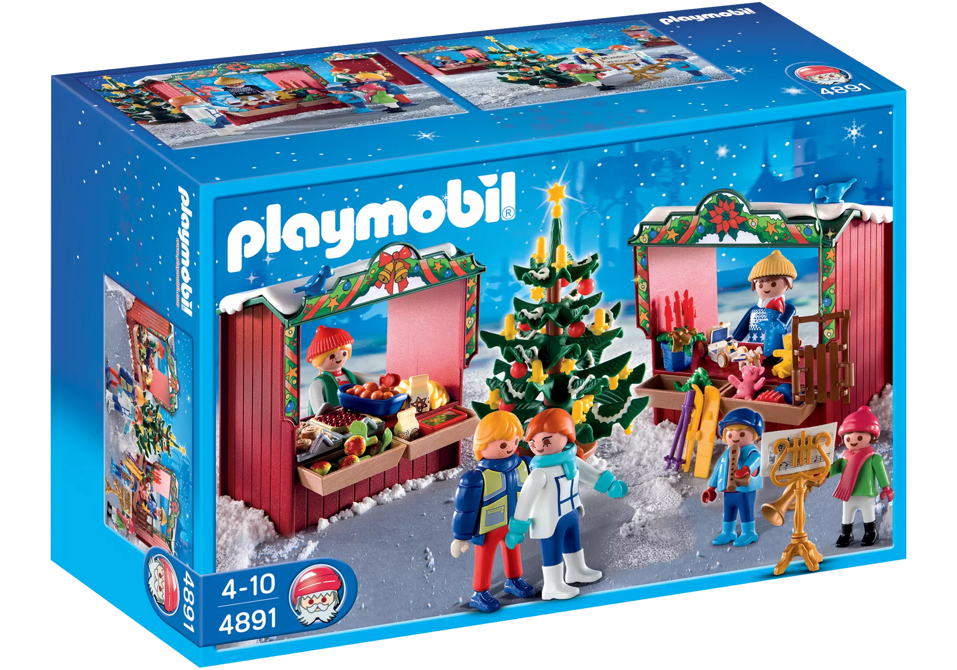 Playmobil 4891 Sammlerstück Weihnachtsmarkt - plegobil