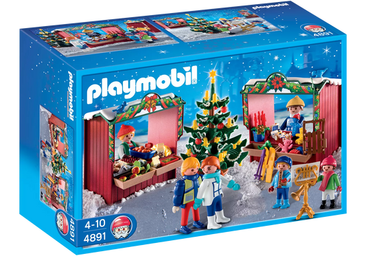 Playmobil 4891 Sammlerstück Weihnachtsmarkt - plegobil