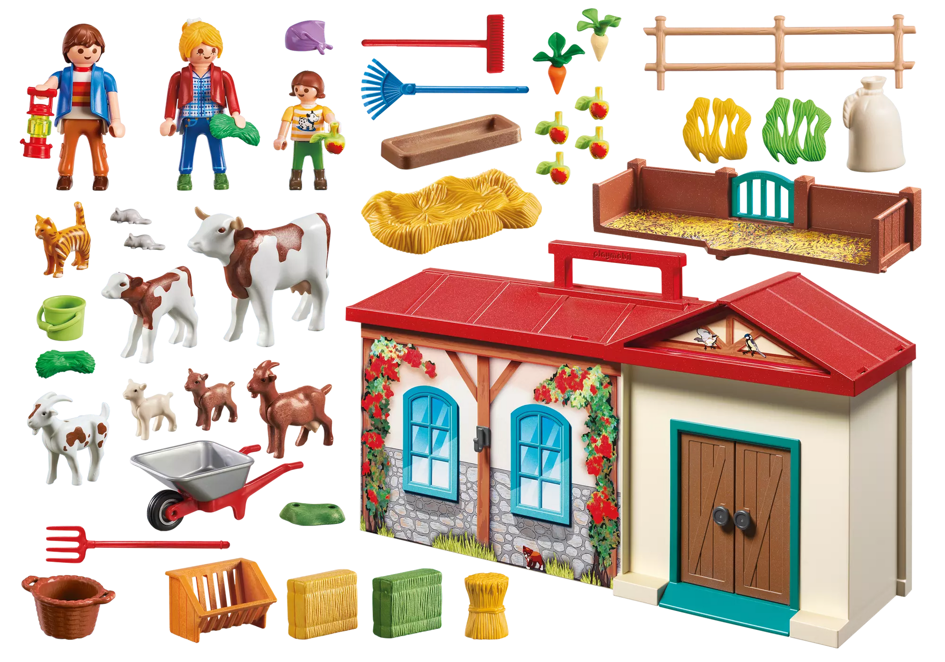 Playmobil 4897 Country Mitnehm Bauernhof - plegobil