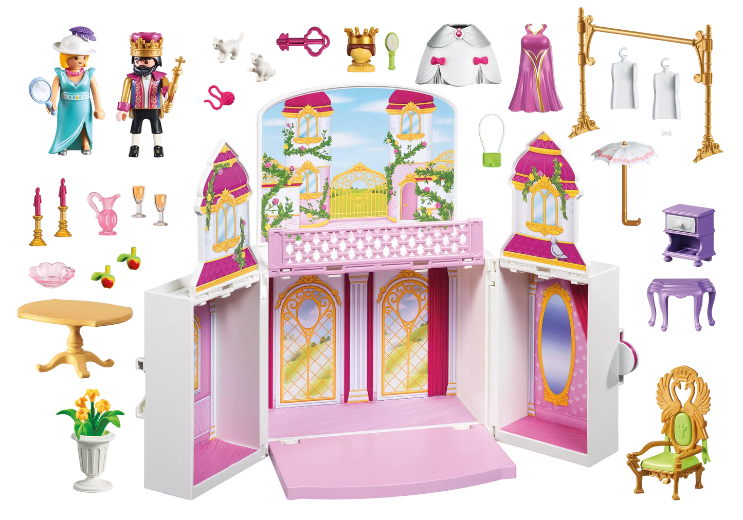 Playmobil 4898 Princess Aufklapp Spiel Box Königsschloss - plegobil