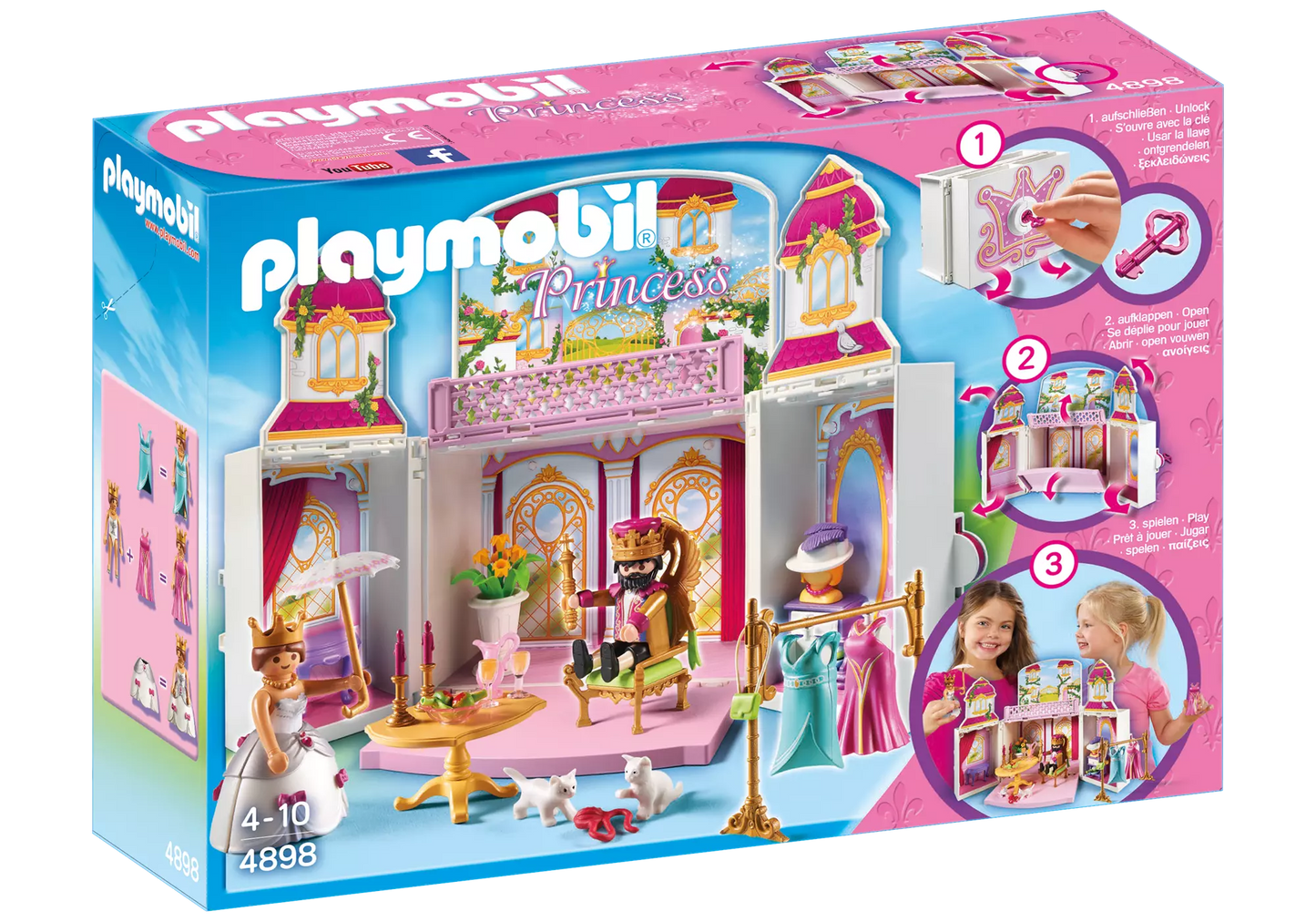 Playmobil 4898 Princess Aufklapp Spiel Box Königsschloss - plegobil