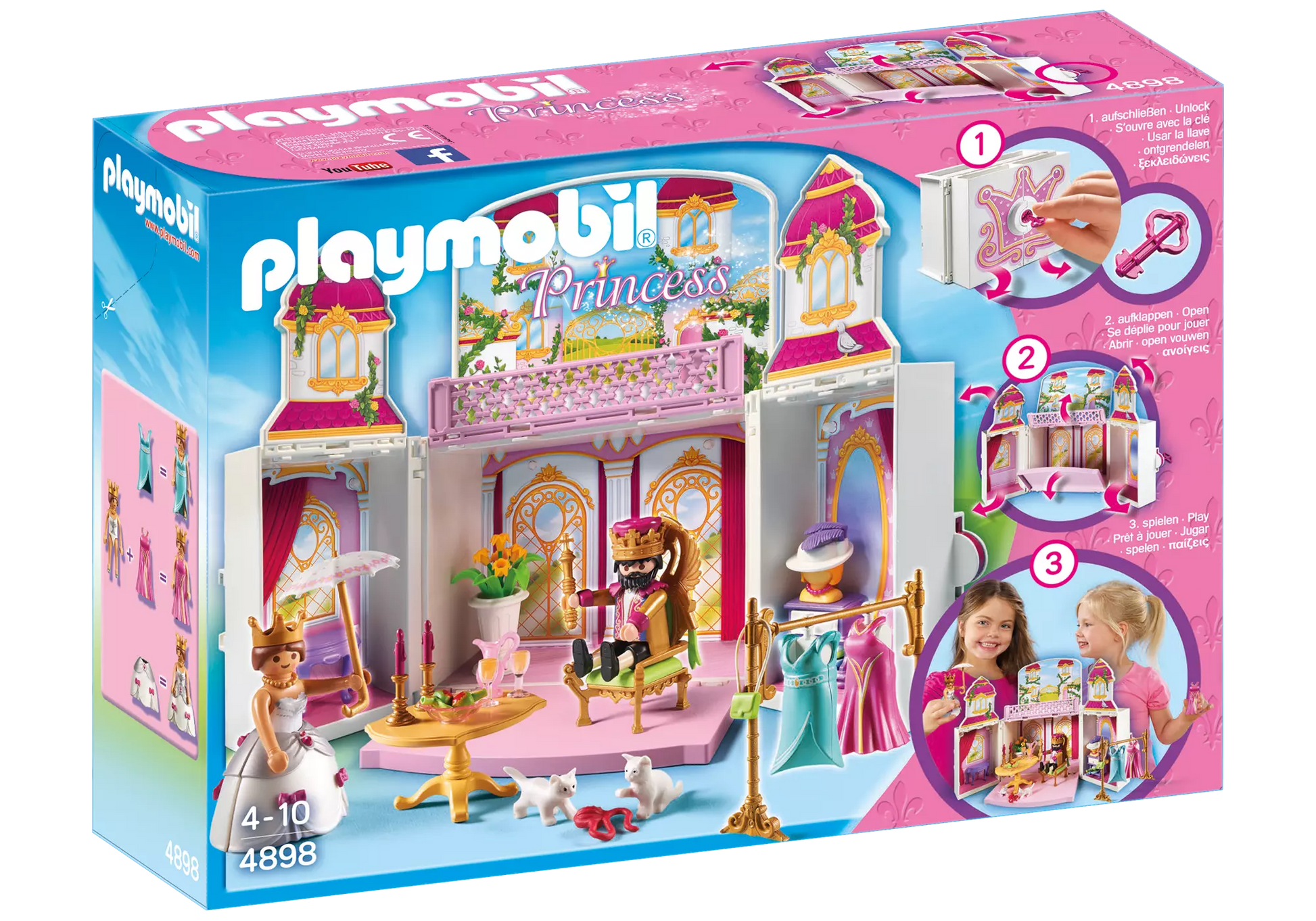 Playmobil 4898 Princess Aufklapp Spiel Box Königsschloss - plegobil