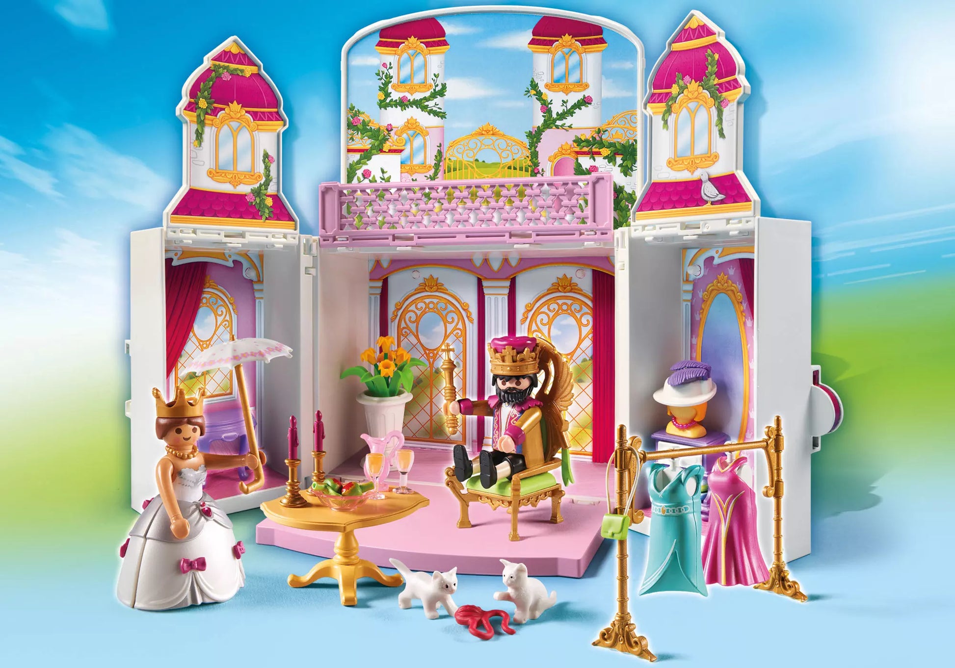 Playmobil 4898 Princess Aufklapp Spiel Box Königsschloss - plegobil