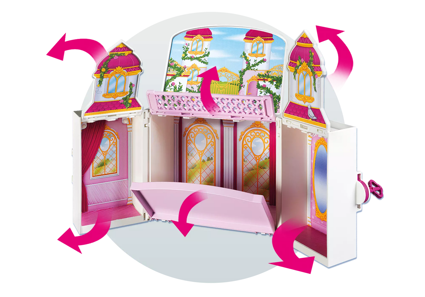 Playmobil 4898 Princess Aufklapp Spiel Box Königsschloss - plegobil