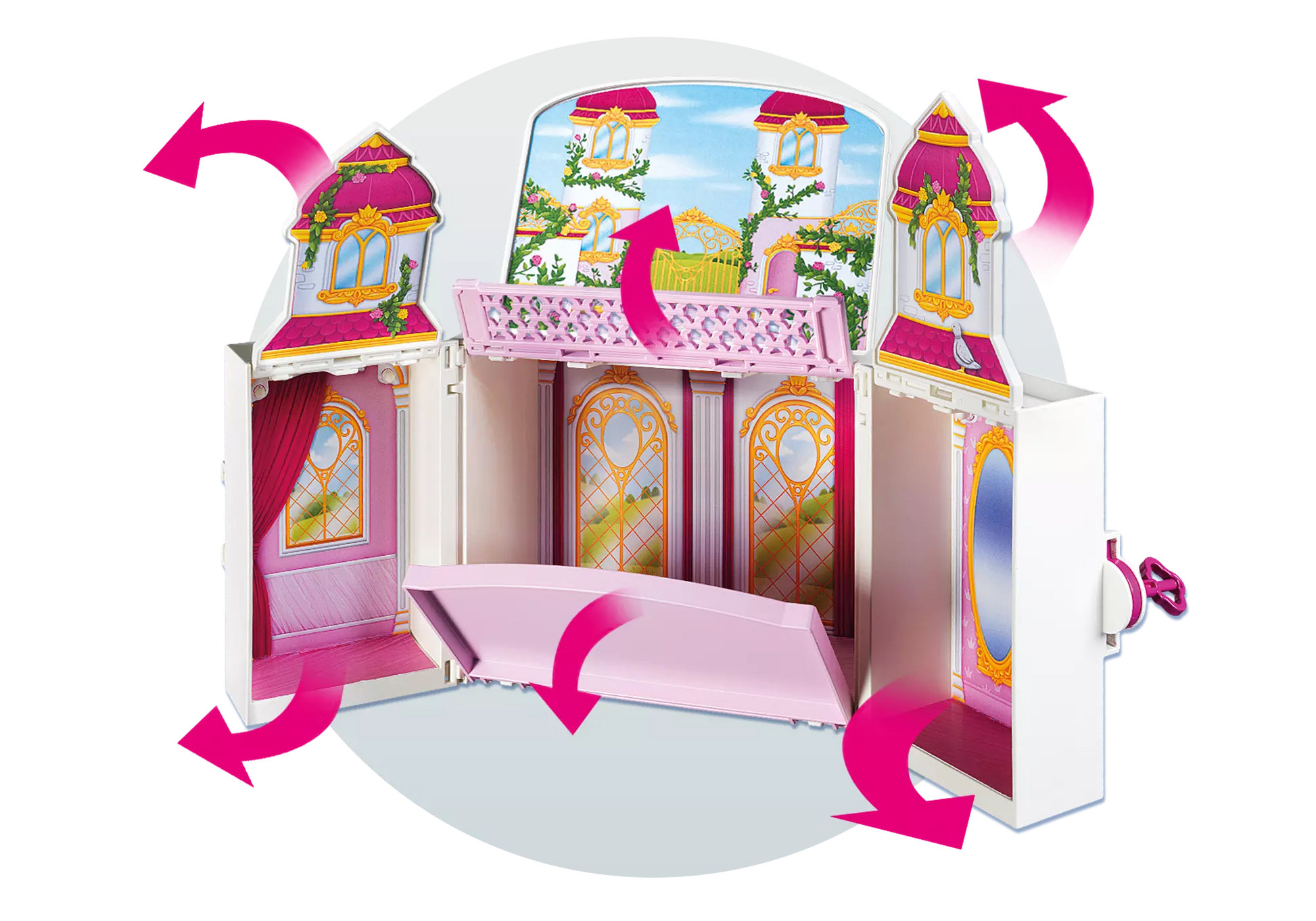 Playmobil 4898 Princess Aufklapp Spiel Box Königsschloss - plegobil