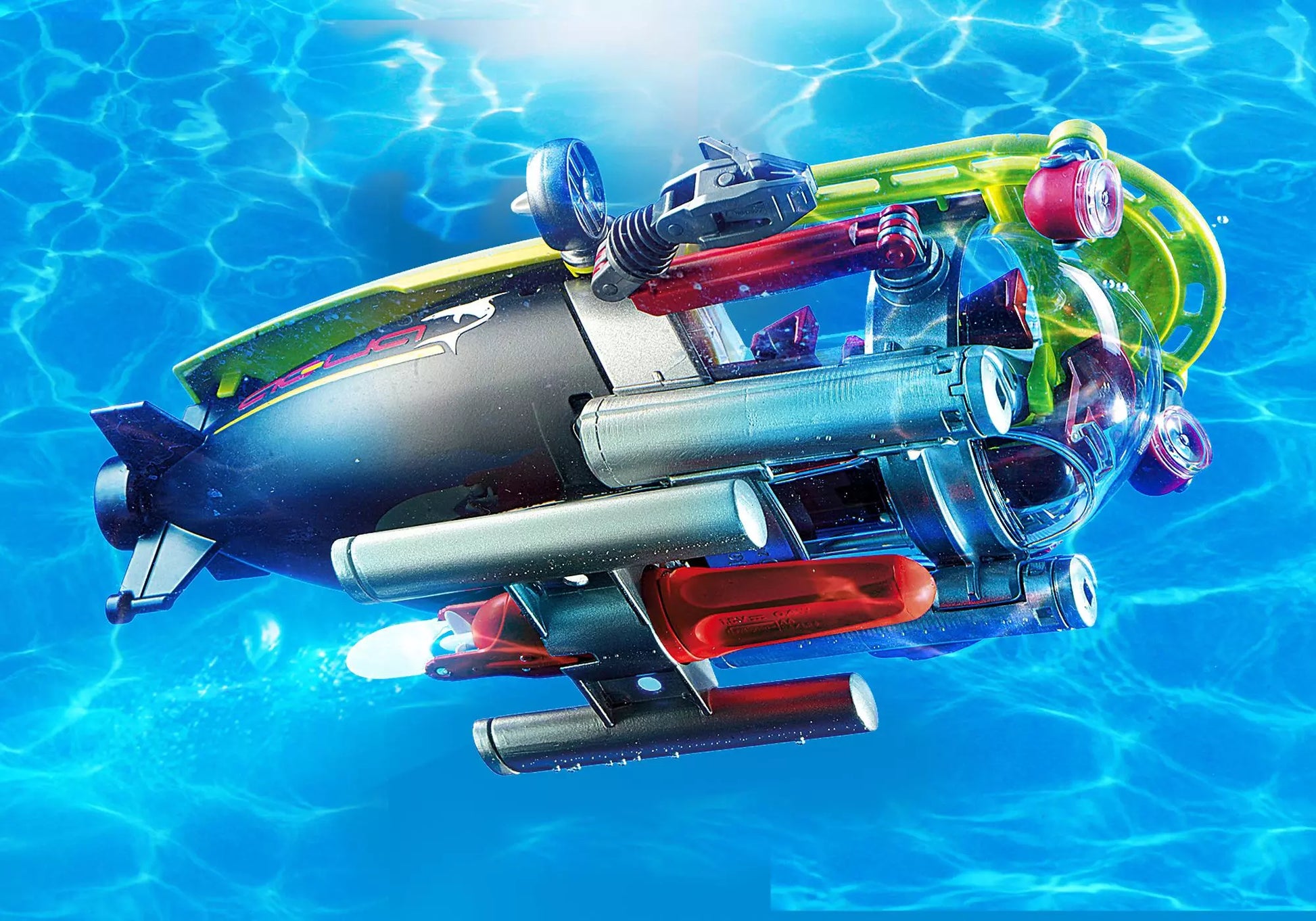 Playmobil 4909 Sammlerstück City Action Tiefsee-Tauchboot mit Unterwassermotor - plegobil