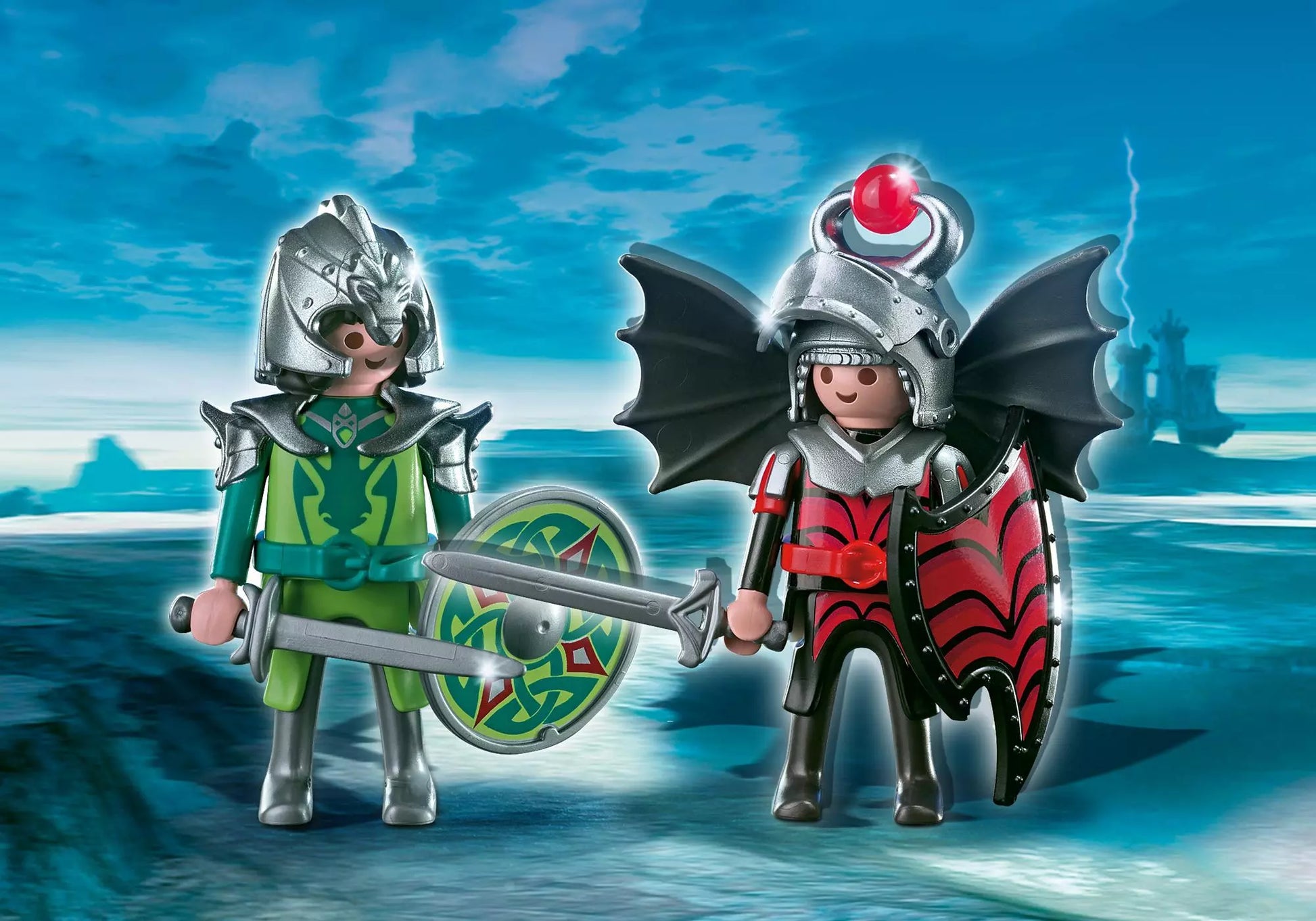 Playmobil 4912 Sammlerstück Knights DuoPack Drachenritterduell - plegobil