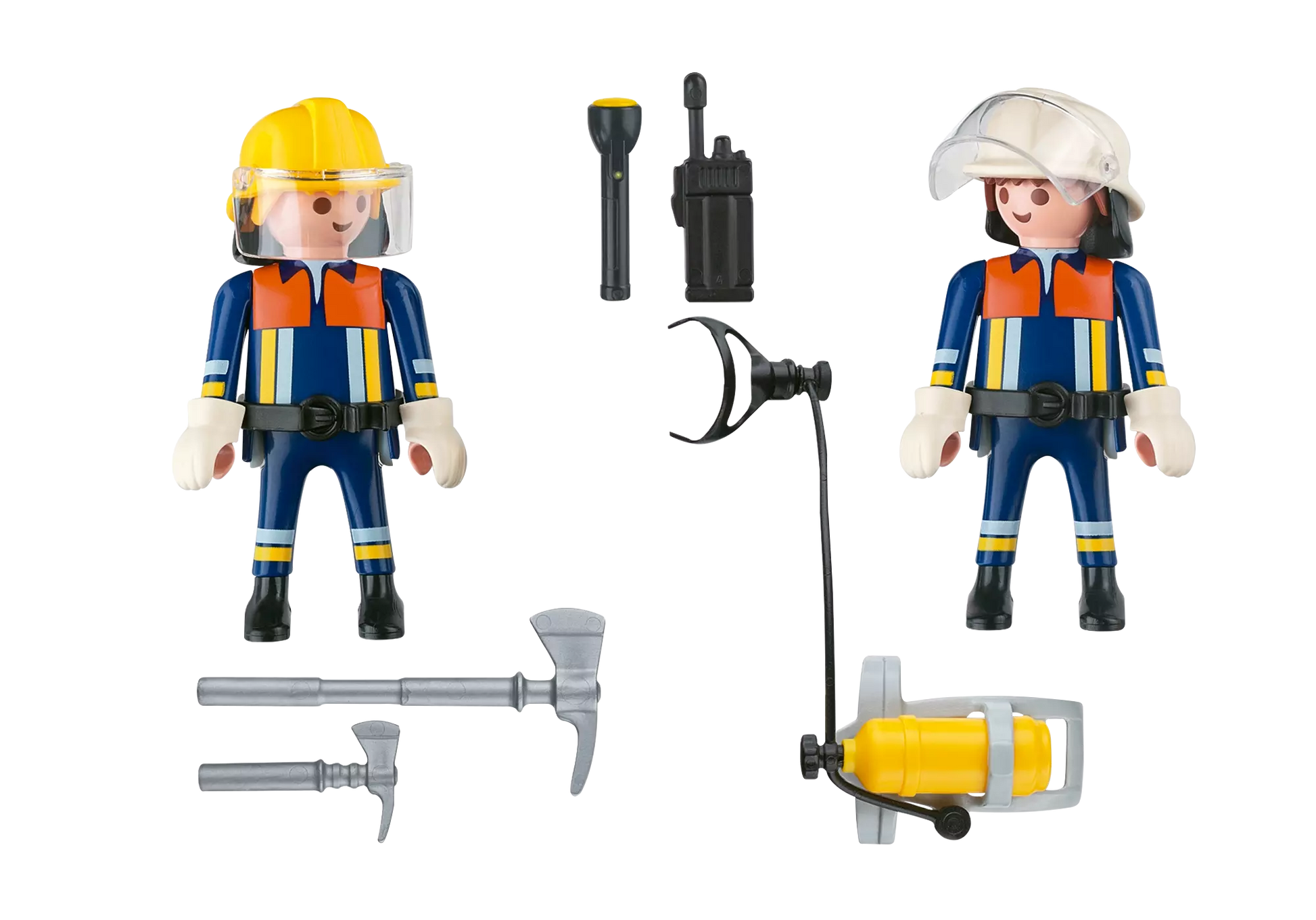 Playmobil 4914 Sammlerstück City Action DuoPack Feuerwehrtrupp - plegobil