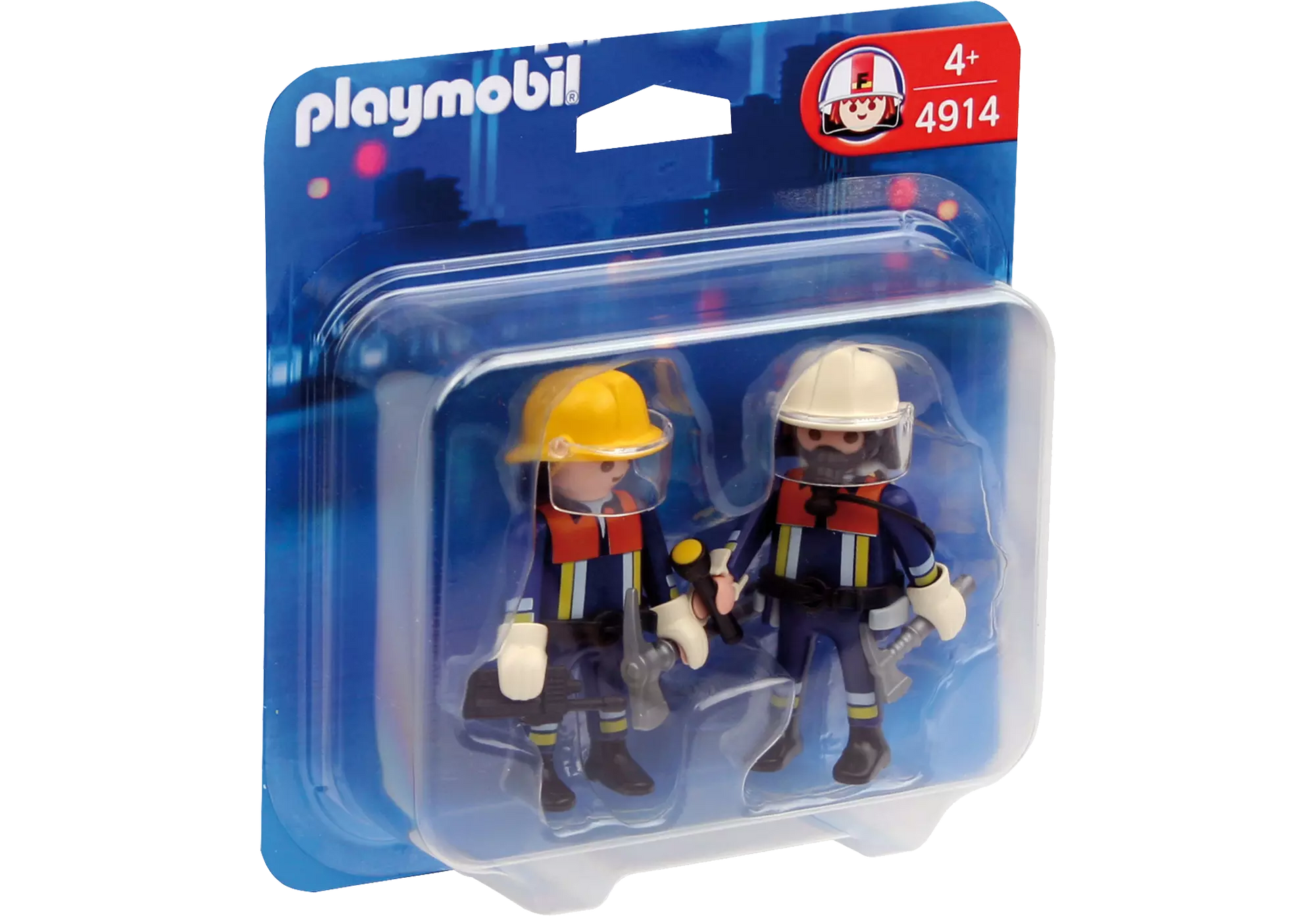 Playmobil 4914 Sammlerstück City Action DuoPack Feuerwehrtrupp - plegobil