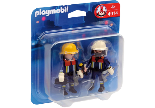 Playmobil 4914 Sammlerstück City Action DuoPack Feuerwehrtrupp - plegobil