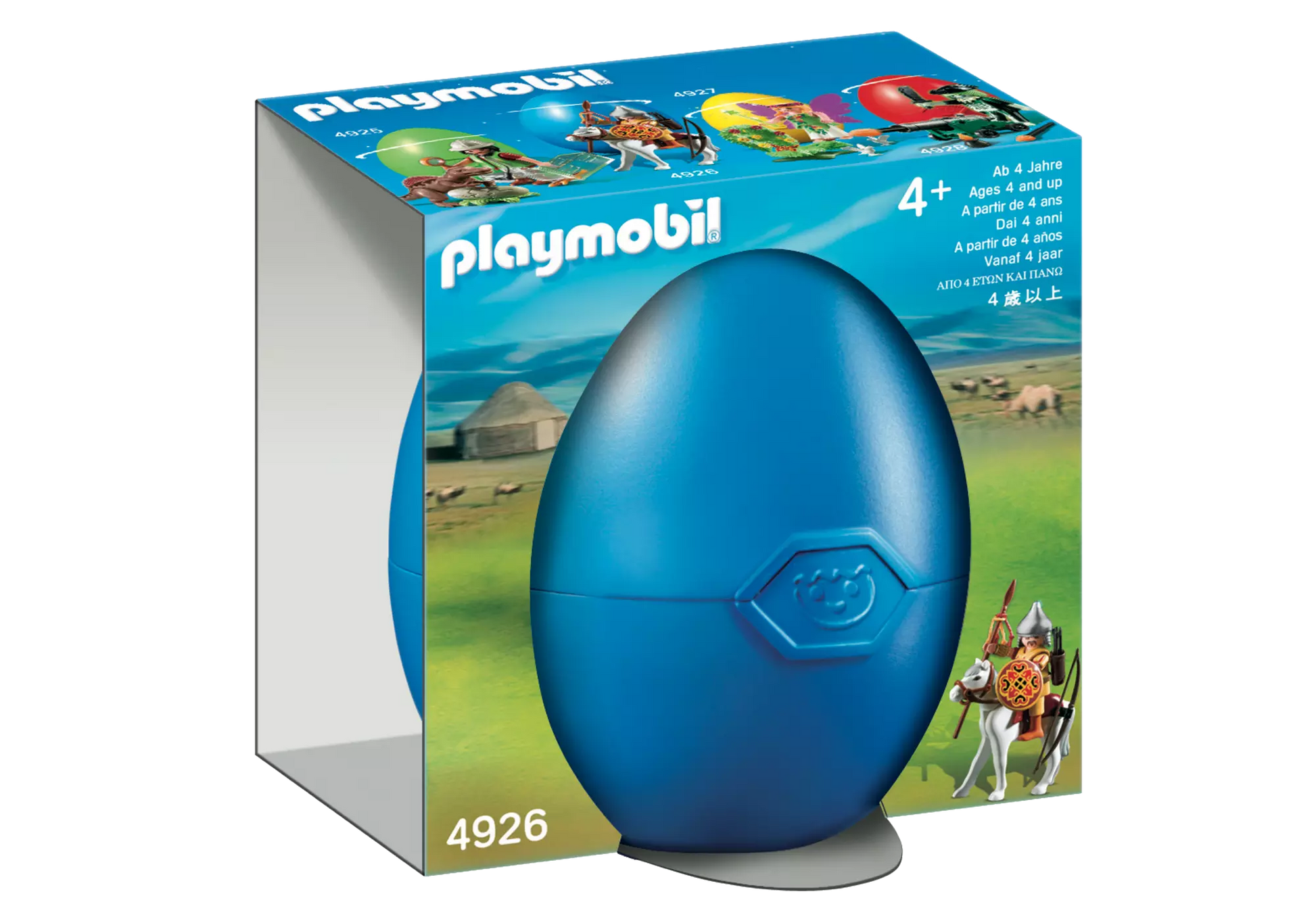 Playmobil 4926 Sammlerstück Osterei Mongolenreiter - plegobil