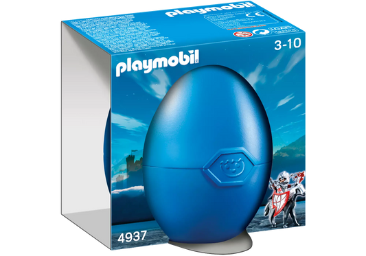 Playmobil 4937 Sammlerstück Osterei Feueraxtritter auf Pferd - plegobil