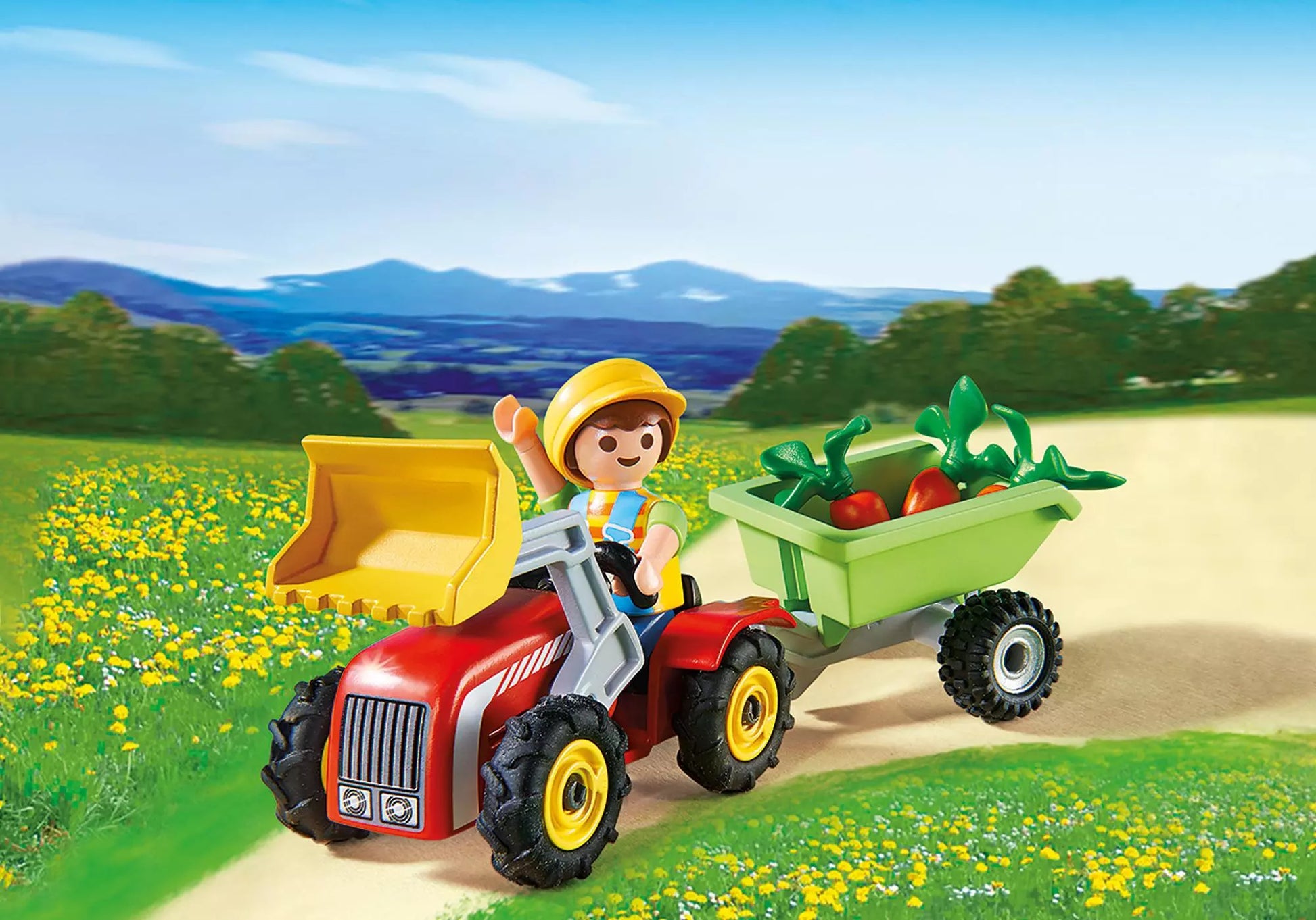 Playmobil 4943 Osterei Junge mit Kindertraktor - plegobil