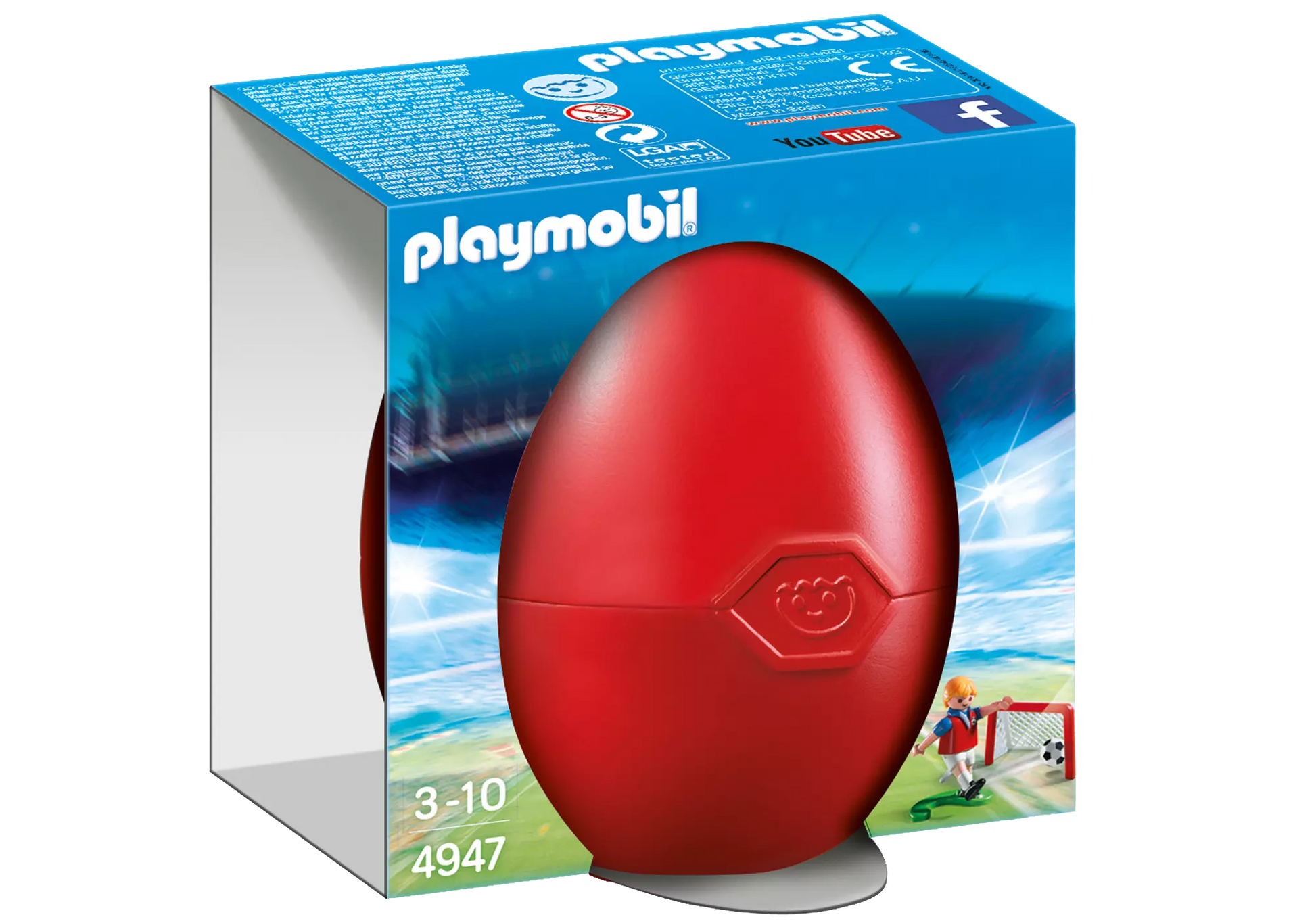Playmobil 4947 Osterei Fußballtortraining - plegobil