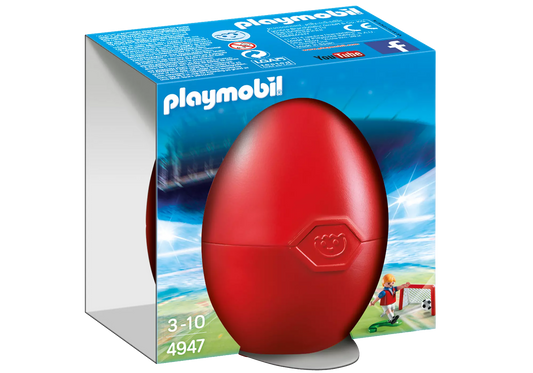 Playmobil 4947 Osterei Fußballtortraining - plegobil
