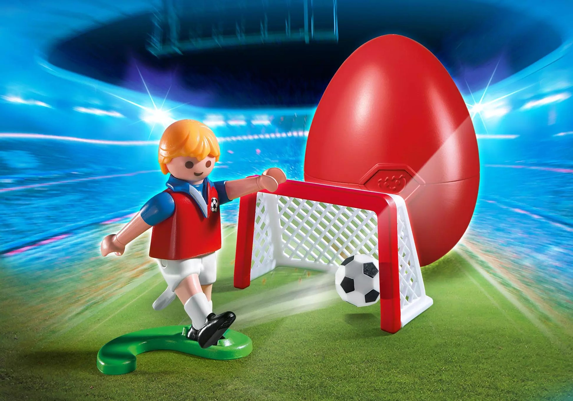 Playmobil 4947 Osterei Fußballtortraining - plegobil