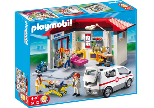 Playmobil 5012 City Life Ambulanz mit Notarzt-Pkw - plegobil