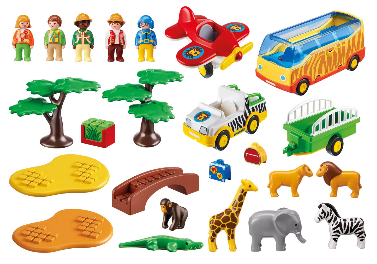 Playmobil 5047 1-2-3 Große Afrika-Safari - plegobil