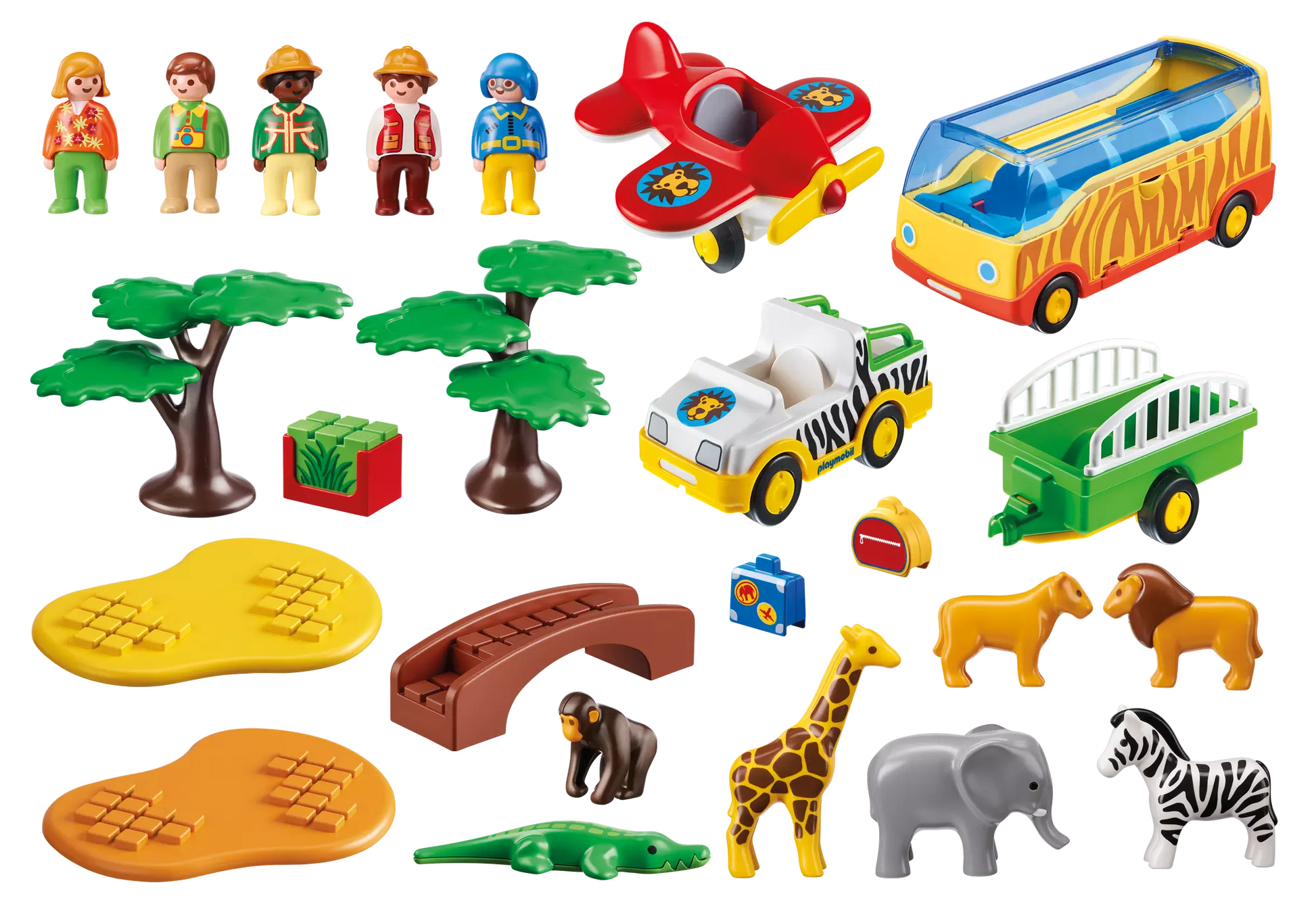 Playmobil 5047 1-2-3 Große Afrika-Safari - plegobil