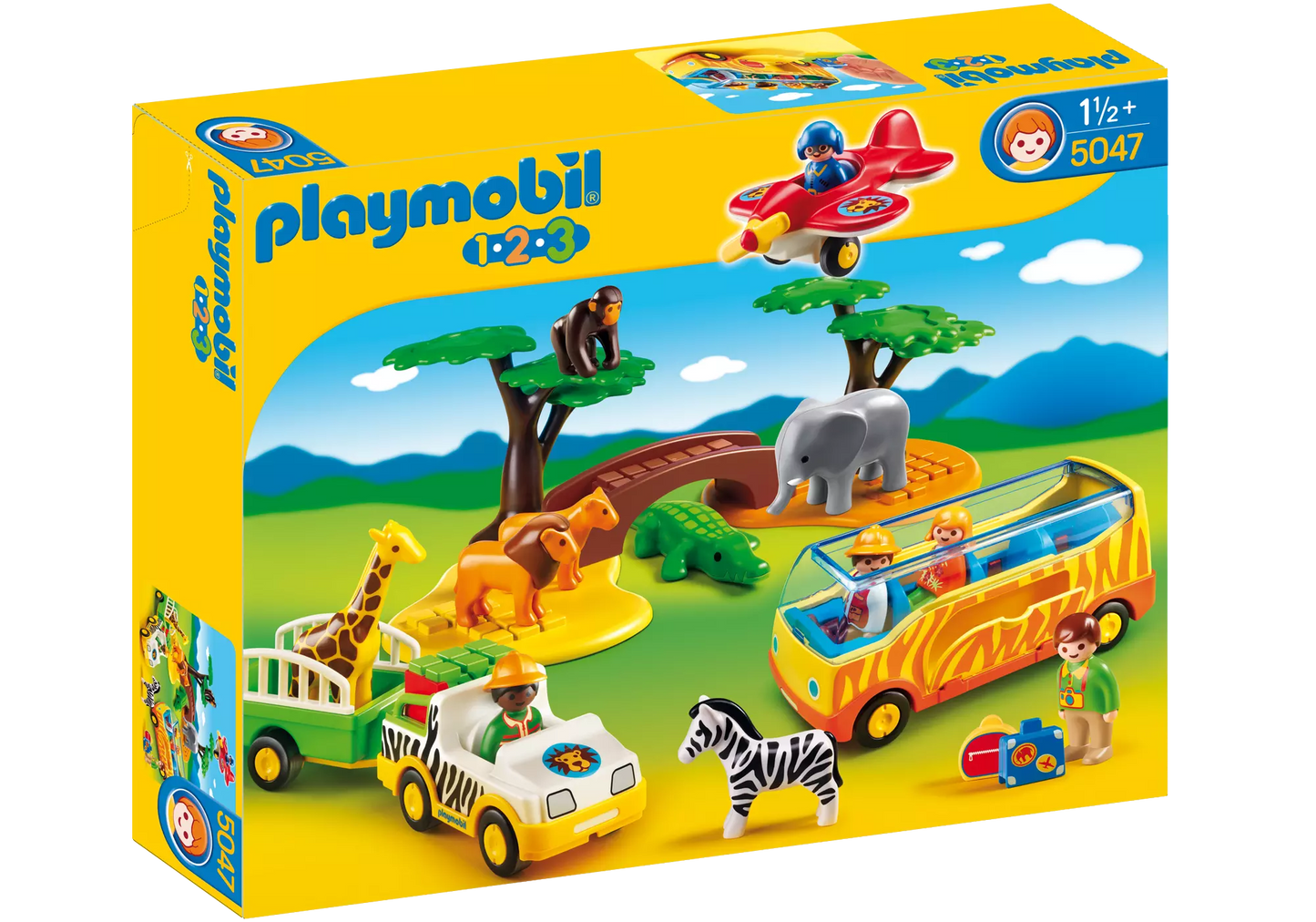 Playmobil 5047 1-2-3 Große Afrika-Safari - plegobil