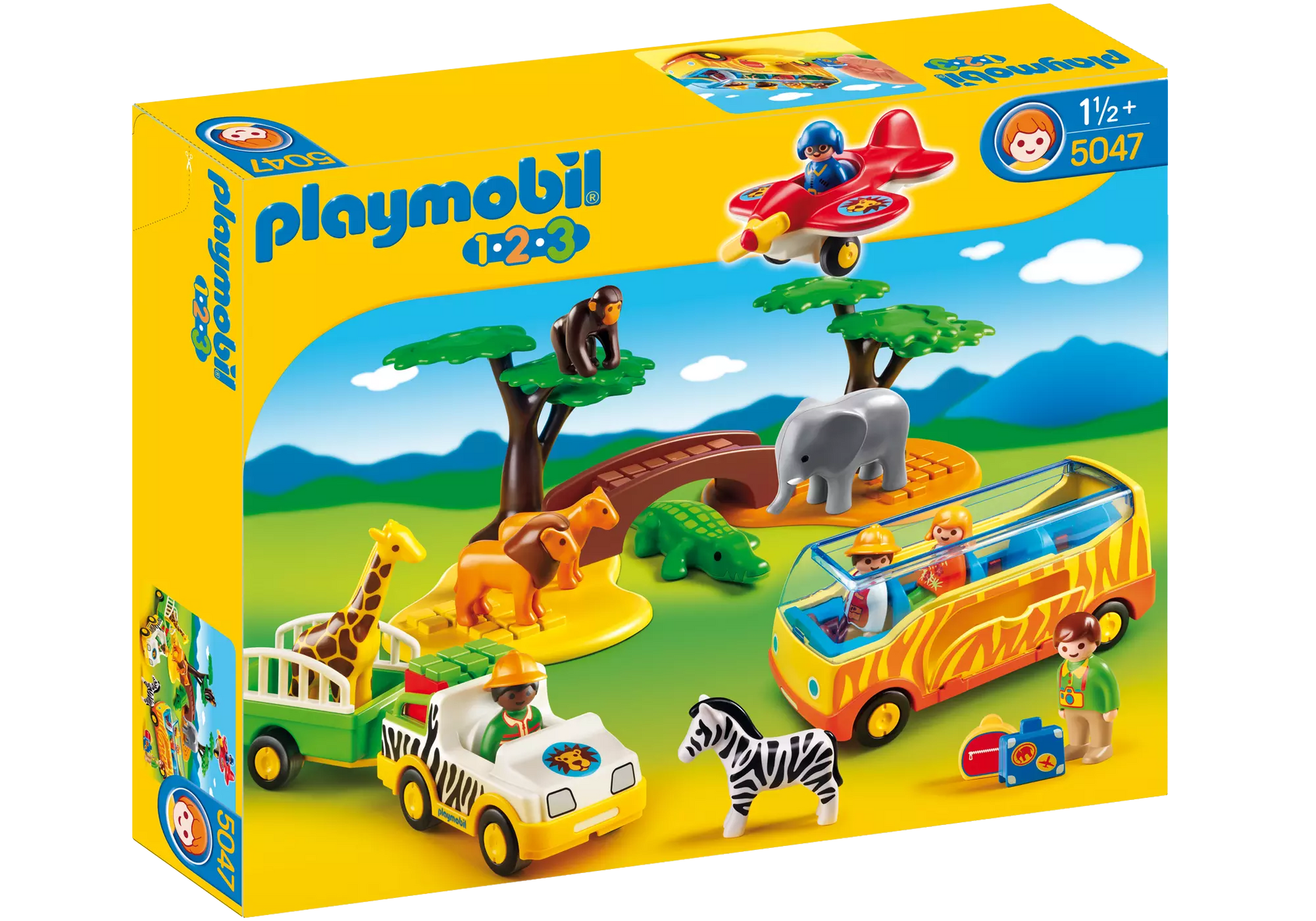 Playmobil 5047 1-2-3 Große Afrika-Safari - plegobil