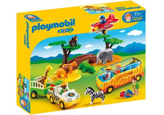 Playmobil 5047 1-2-3 Große Afrika-Safari - plegobil