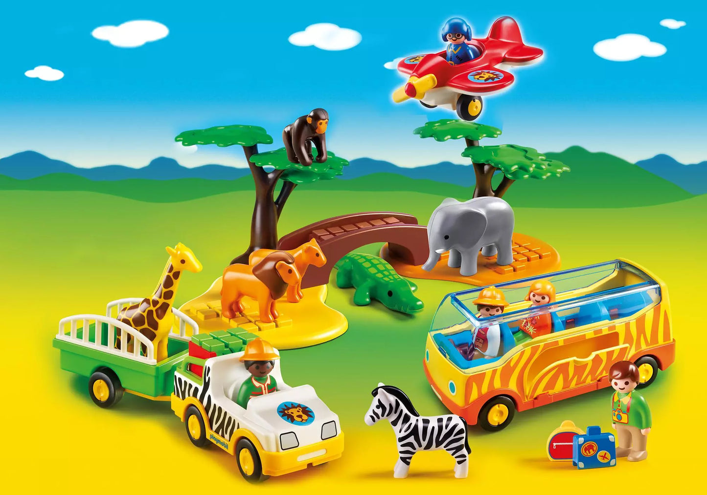 Playmobil 5047 1-2-3 Große Afrika-Safari - plegobil