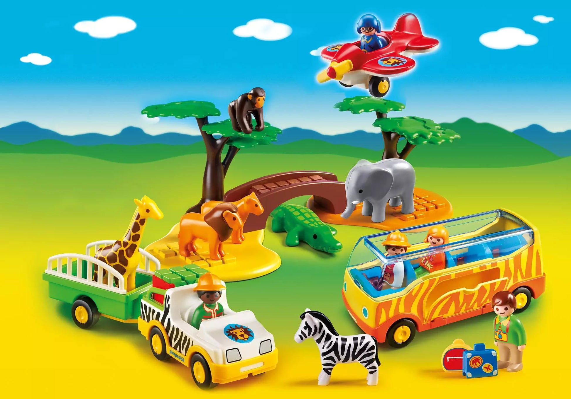 Playmobil 5047 1-2-3 Große Afrika-Safari - plegobil