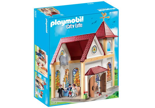 Playmobil 5053 City Life Romantische Hochzeitskirche - plegobil