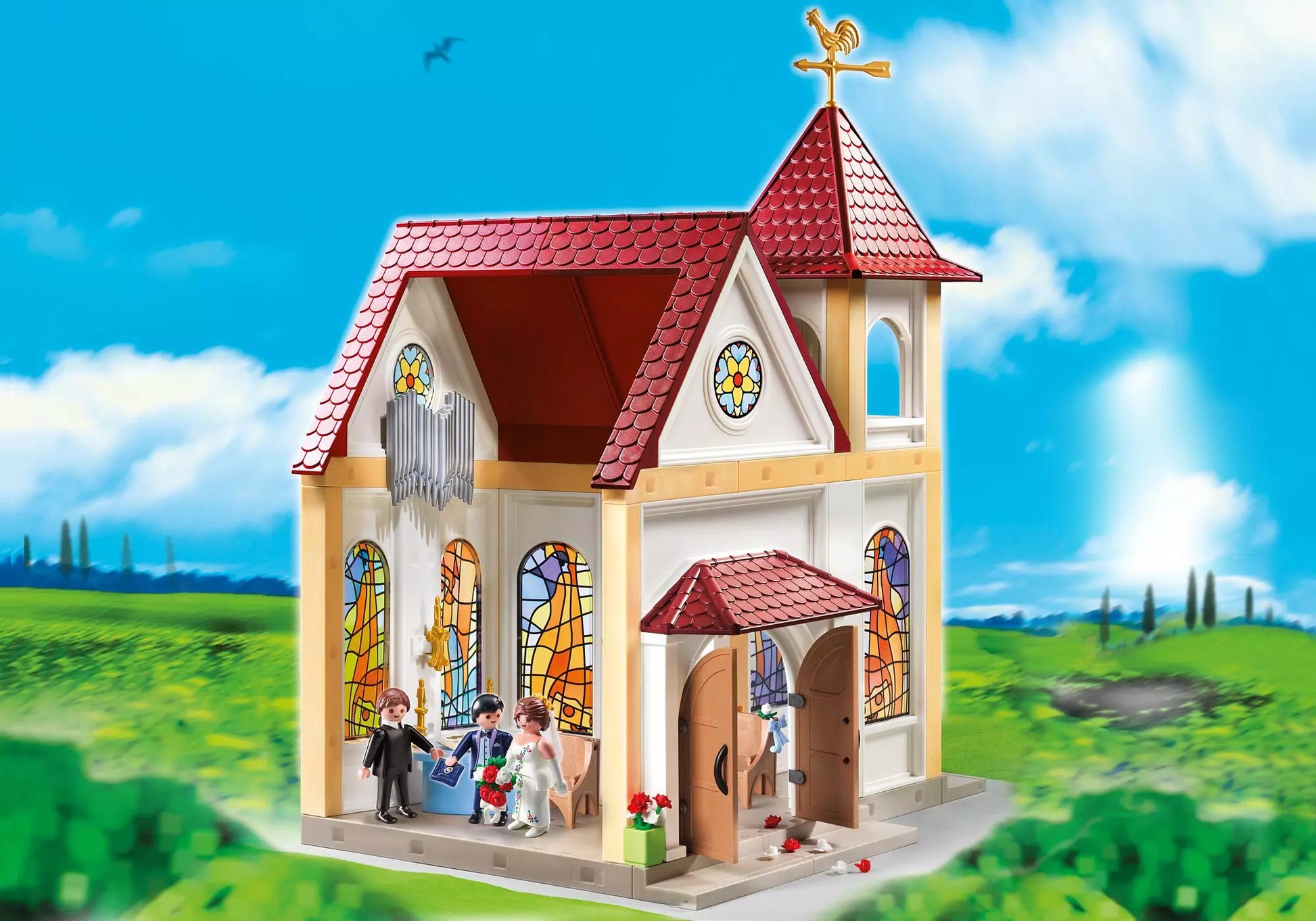 Playmobil 5053 City Life Romantische Hochzeitskirche - plegobil