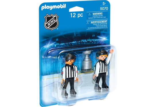 Playmobil 5070 NHL DuoPack Schiedsrichter mit Pfeife und Pokal - plegobil