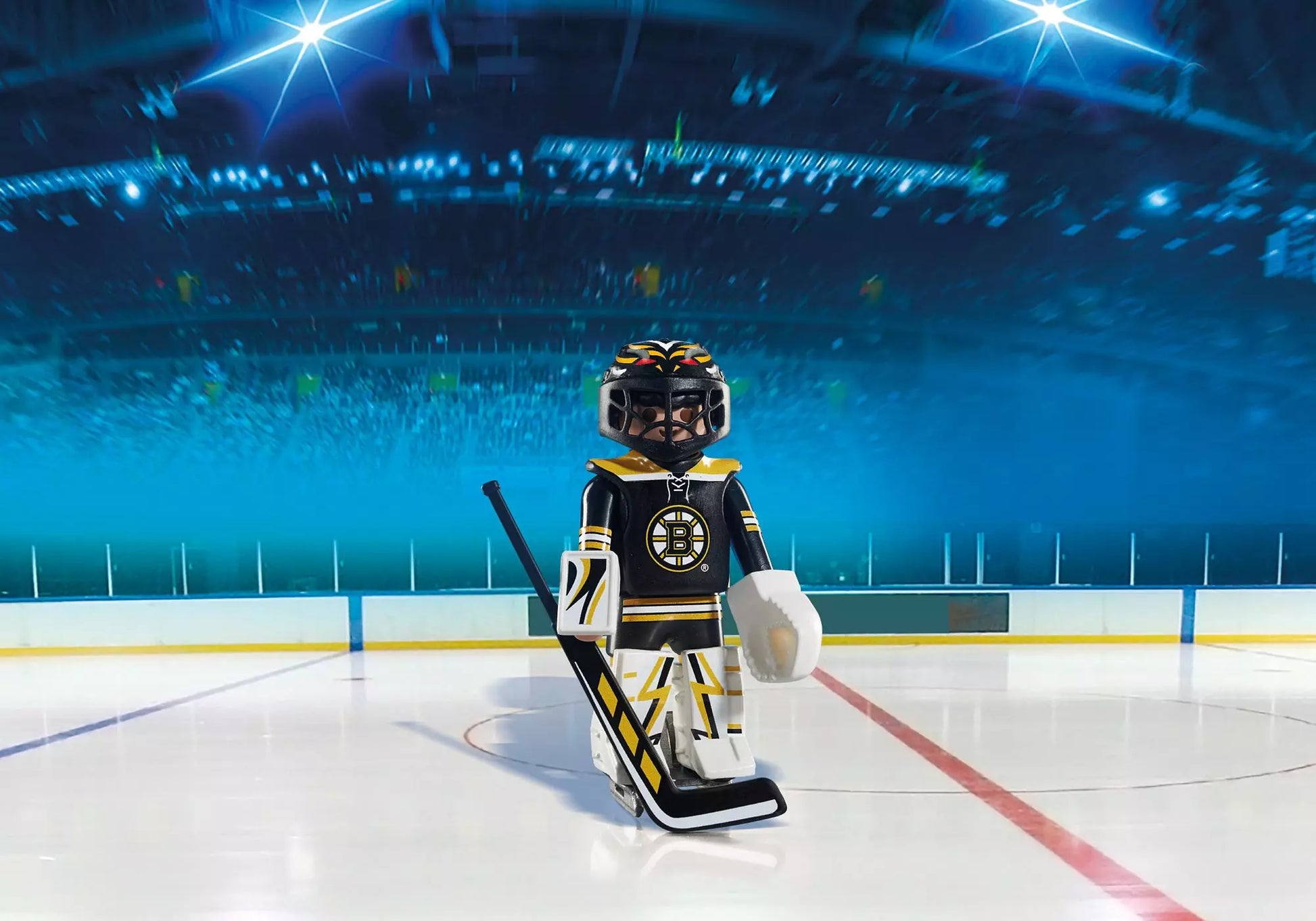 Playmobil 5072 NHL Boston Bruins Goalie - plegobil