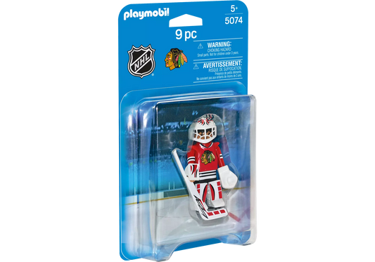 Playmobil 5074 NHL Chicago Blackhawks Goalie - plegobil