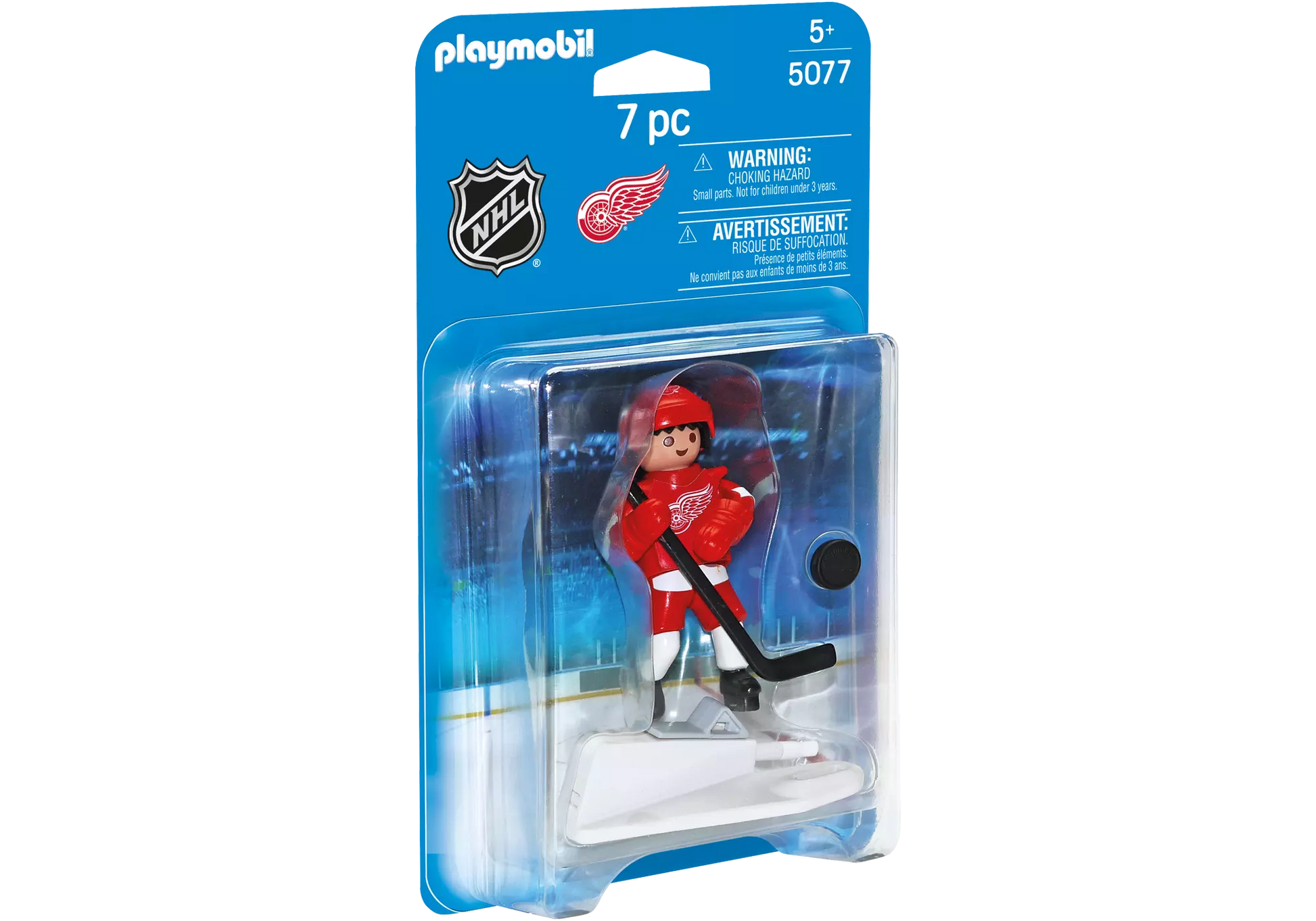 Playmobil 5077 NHL Detroit Red Wings Player - plegobil