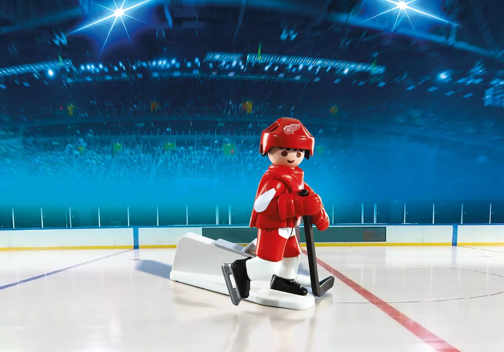 Playmobil 5077 NHL Detroit Red Wings Player - plegobil