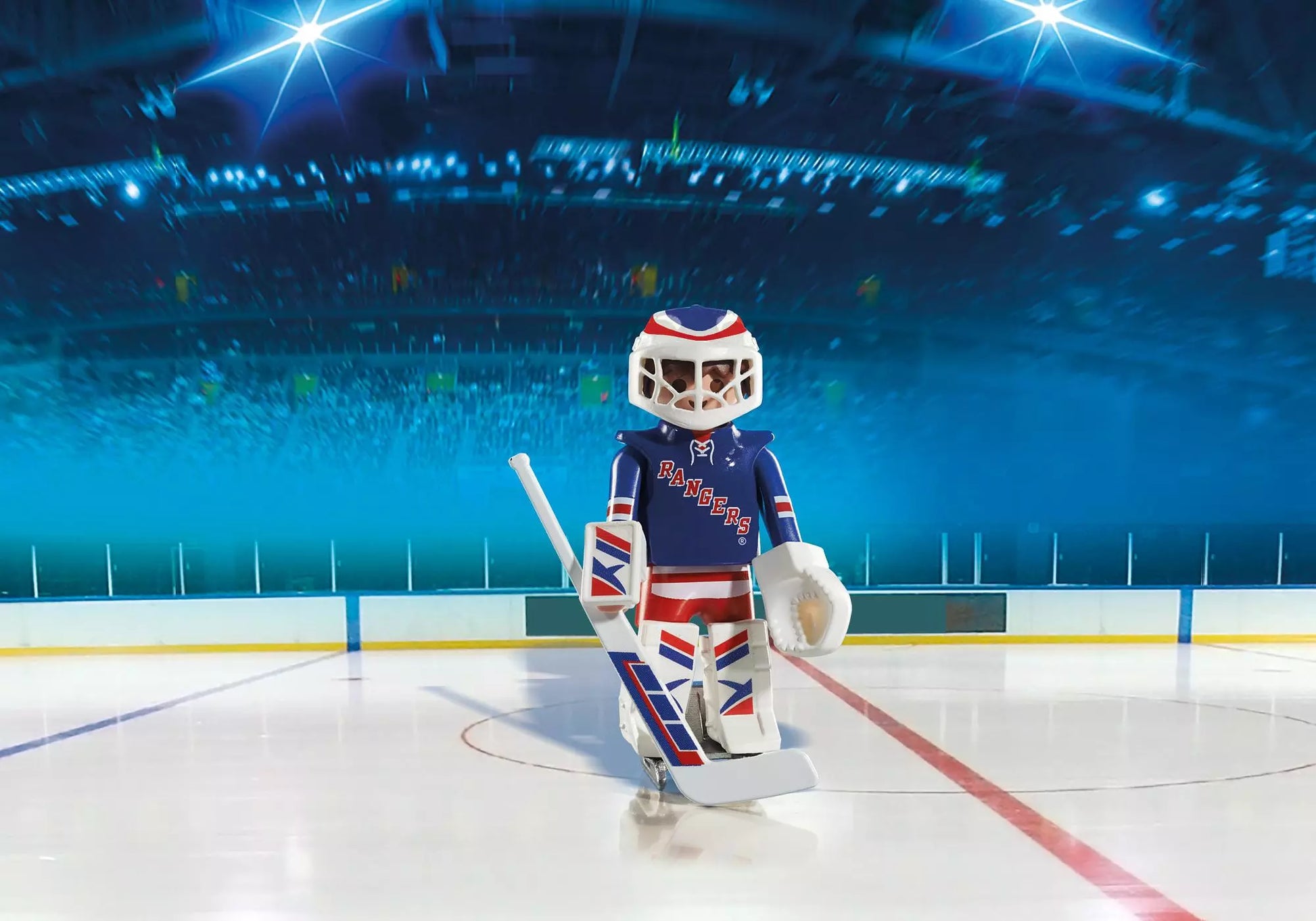 Playmobil 5081 NHL New York Rangers Goalie - plegobil