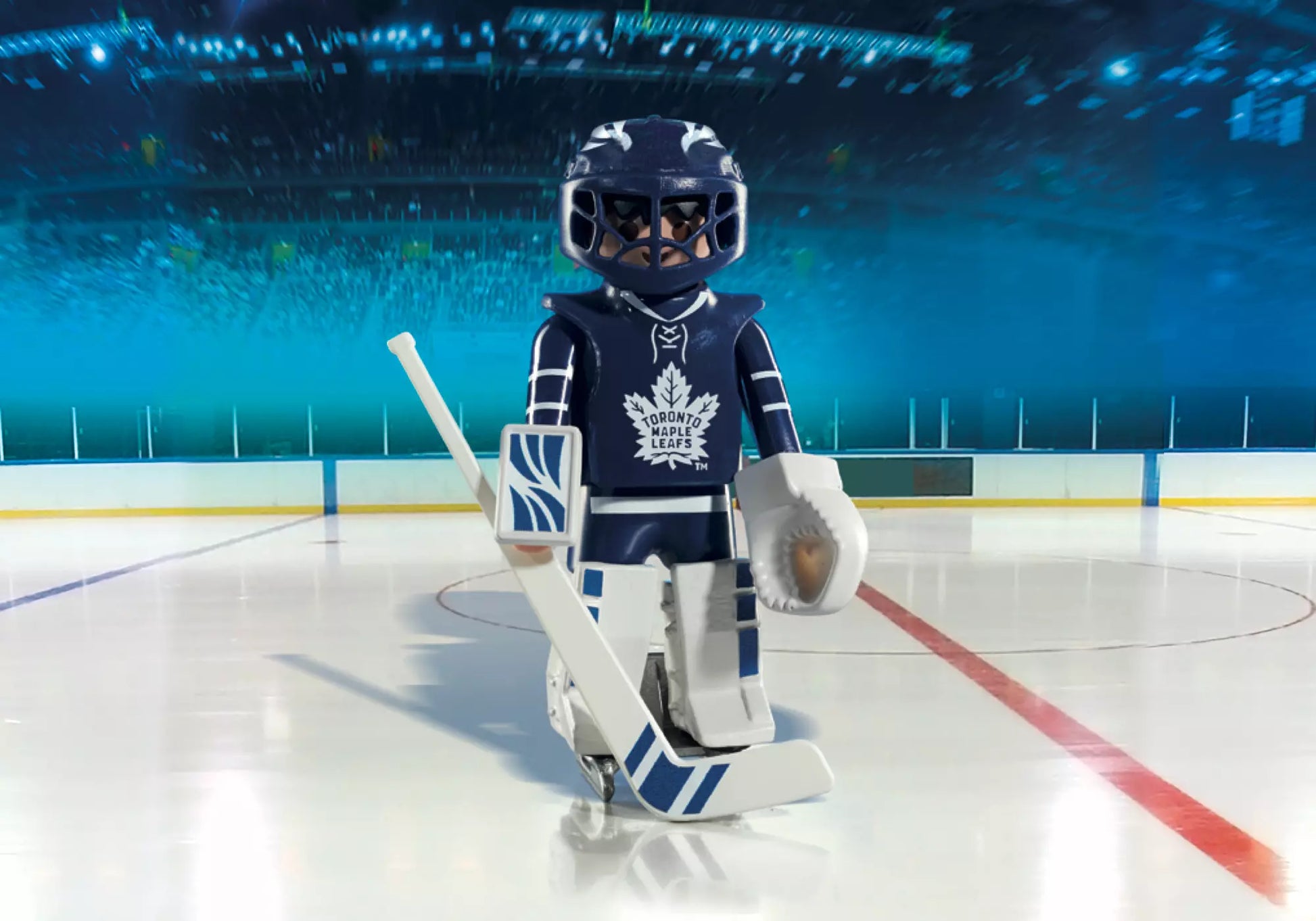 Playmobil 5083 NHL Toronto Maple Leafs Goalie - plegobil
