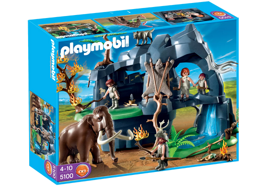 Playmobil 5100 Sammlerstück Große Steinzeithöhle mit Mammut - plegobil