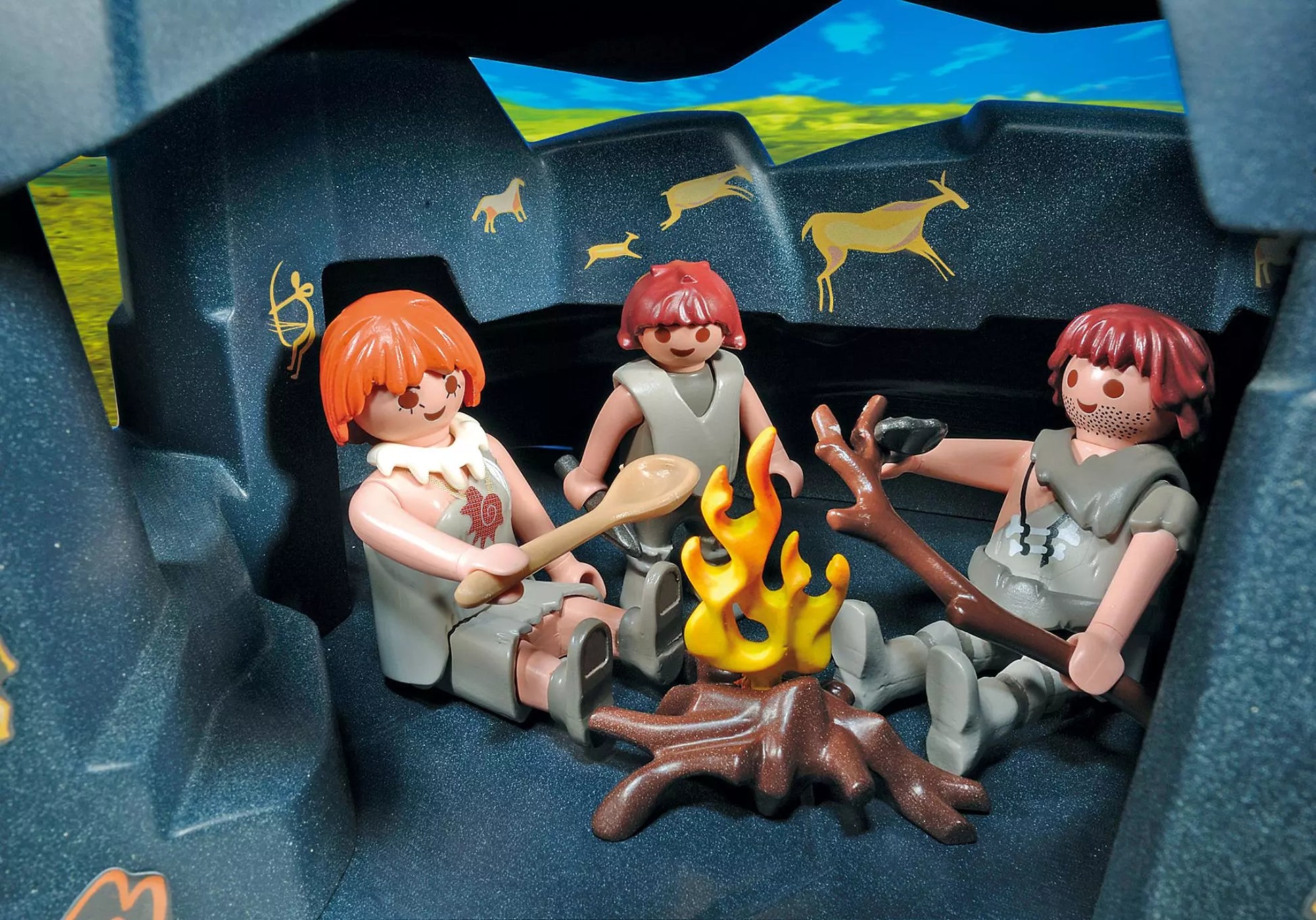 Playmobil 5100 Sammlerstück Große Steinzeithöhle mit Mammut - plegobil