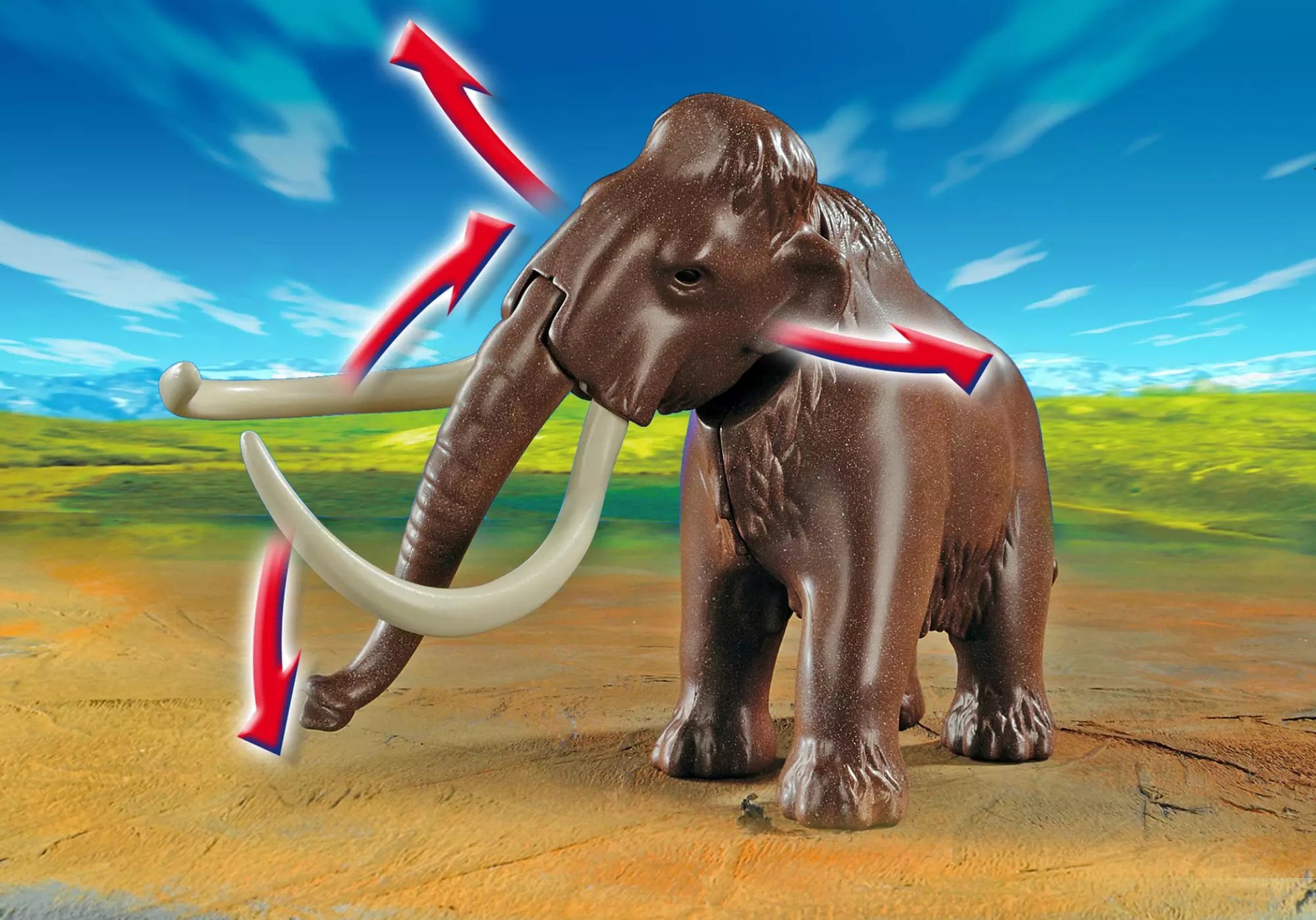 Playmobil 5100 Sammlerstück Große Steinzeithöhle mit Mammut - plegobil