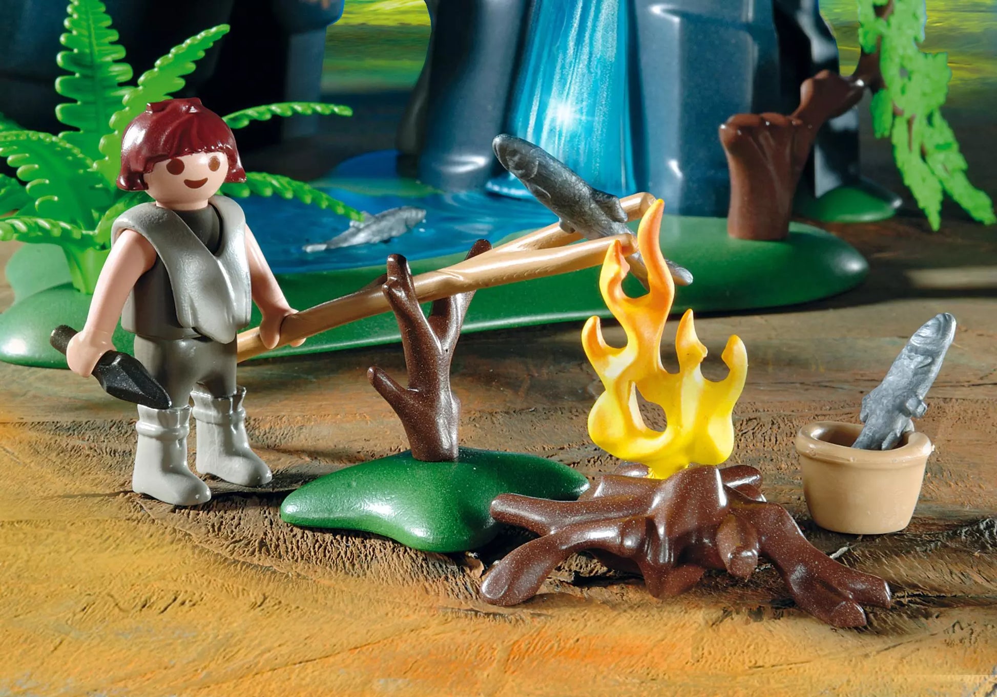 Playmobil 5100 Sammlerstück Große Steinzeithöhle mit Mammut - plegobil