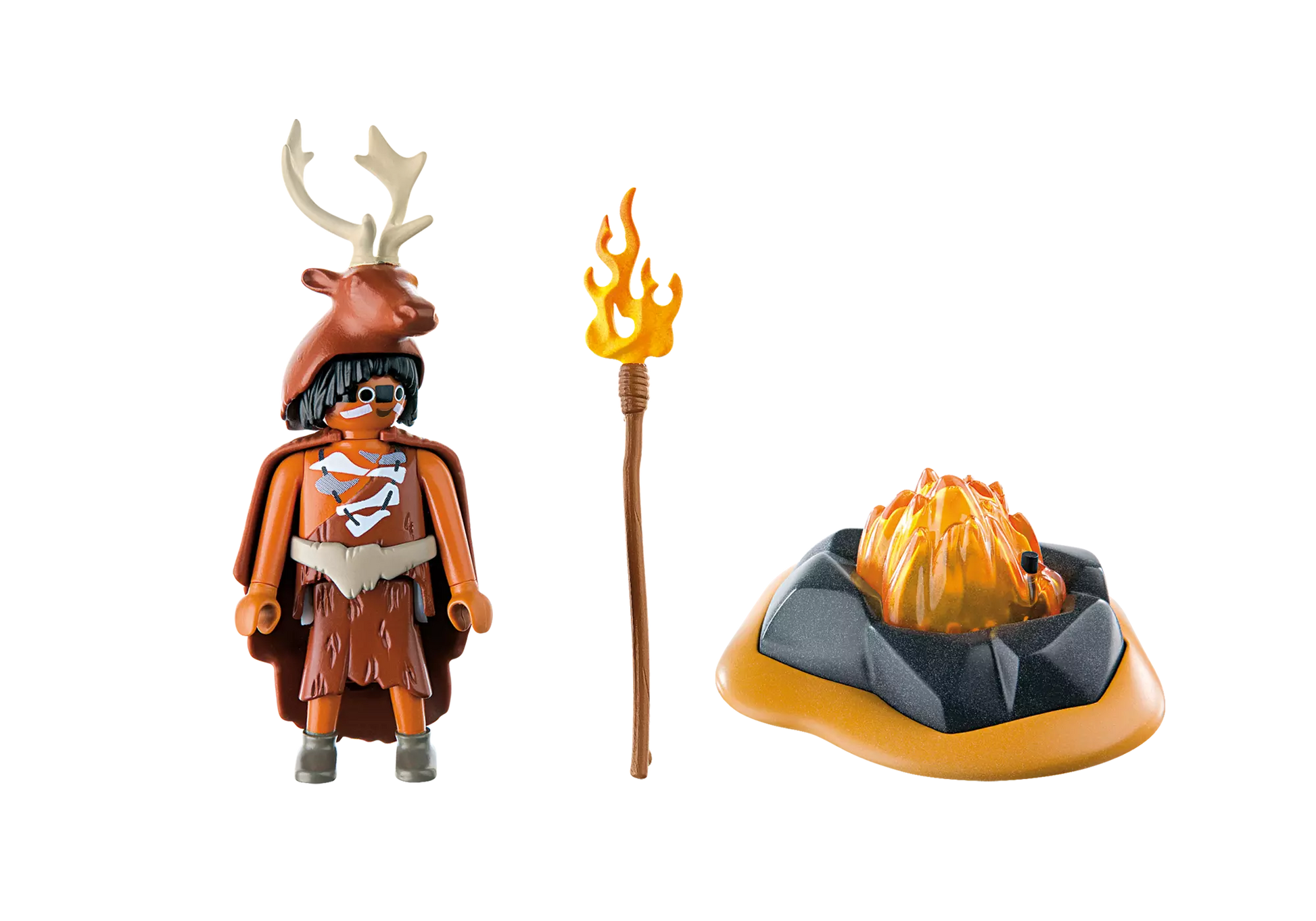 Playmobil 5104 Sammlerstück Feuerhüter mit LED Feuerfels - plegobil
