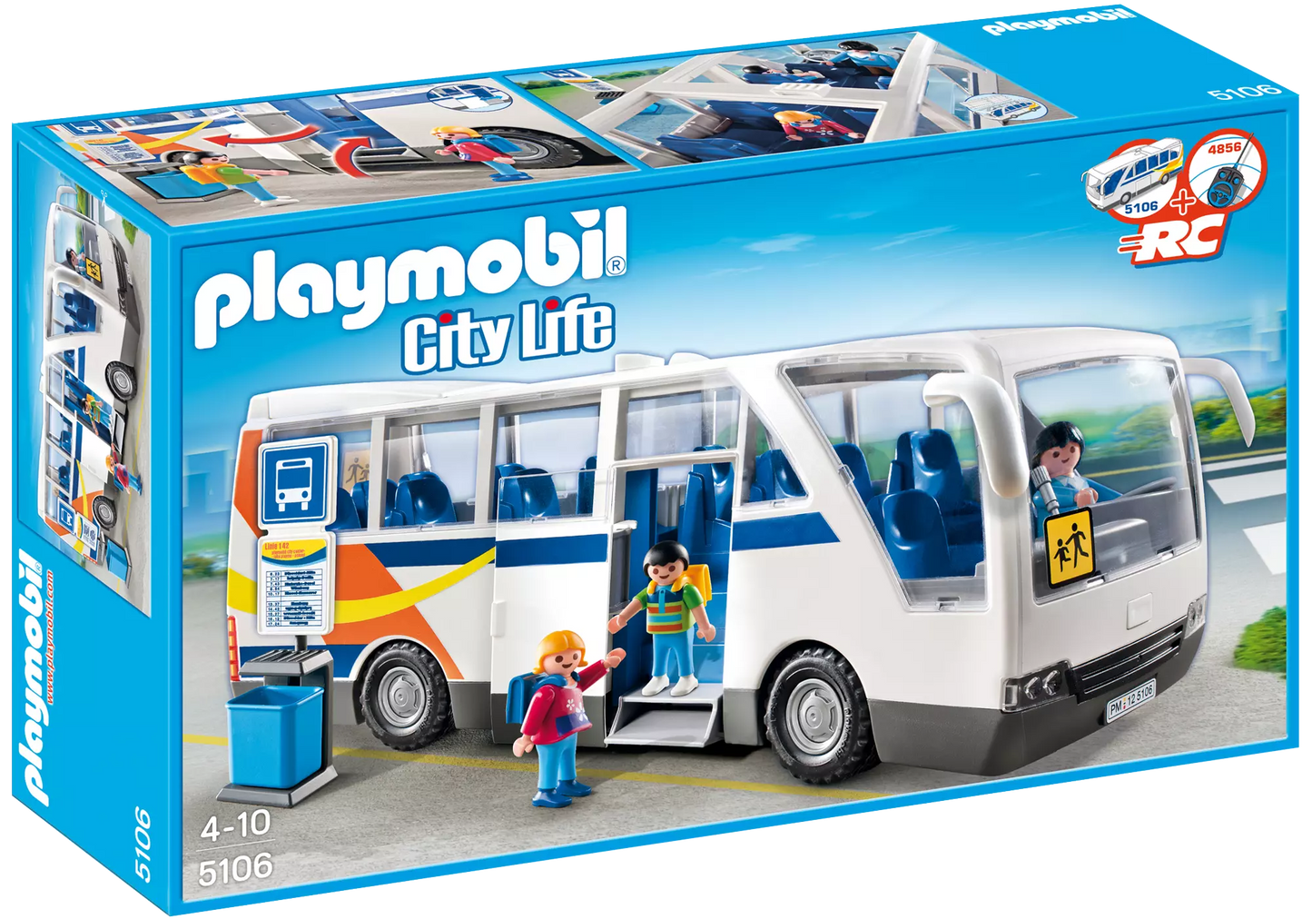 Playmobil 5106 Sammlerstück City Life Schulbus - plegobil