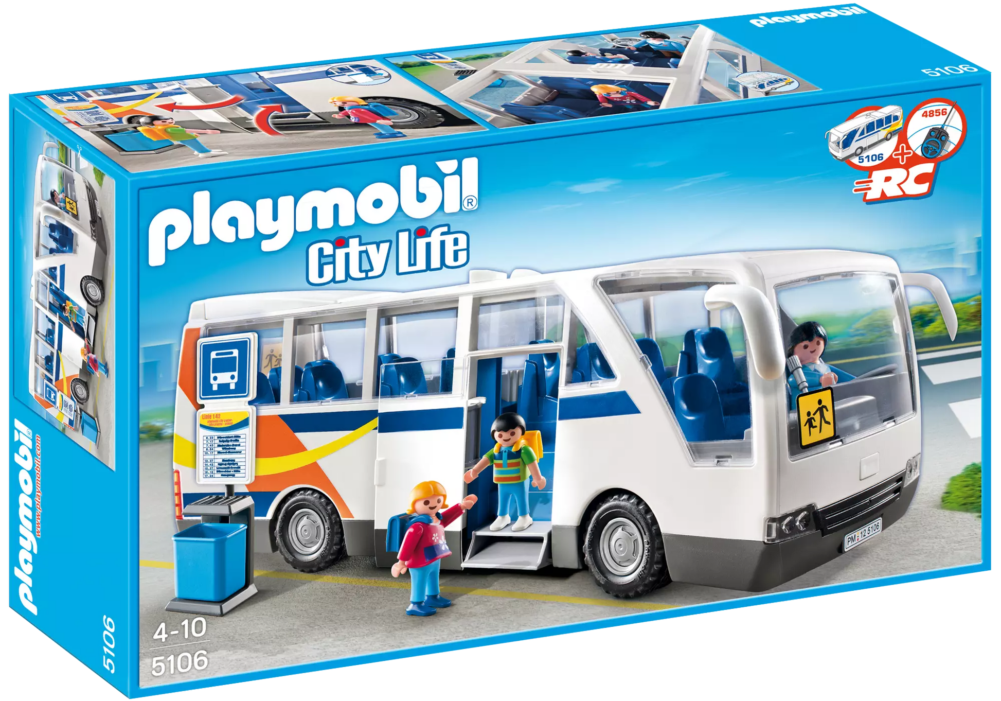 Playmobil 5106 Sammlerstück City Life Schulbus - plegobil