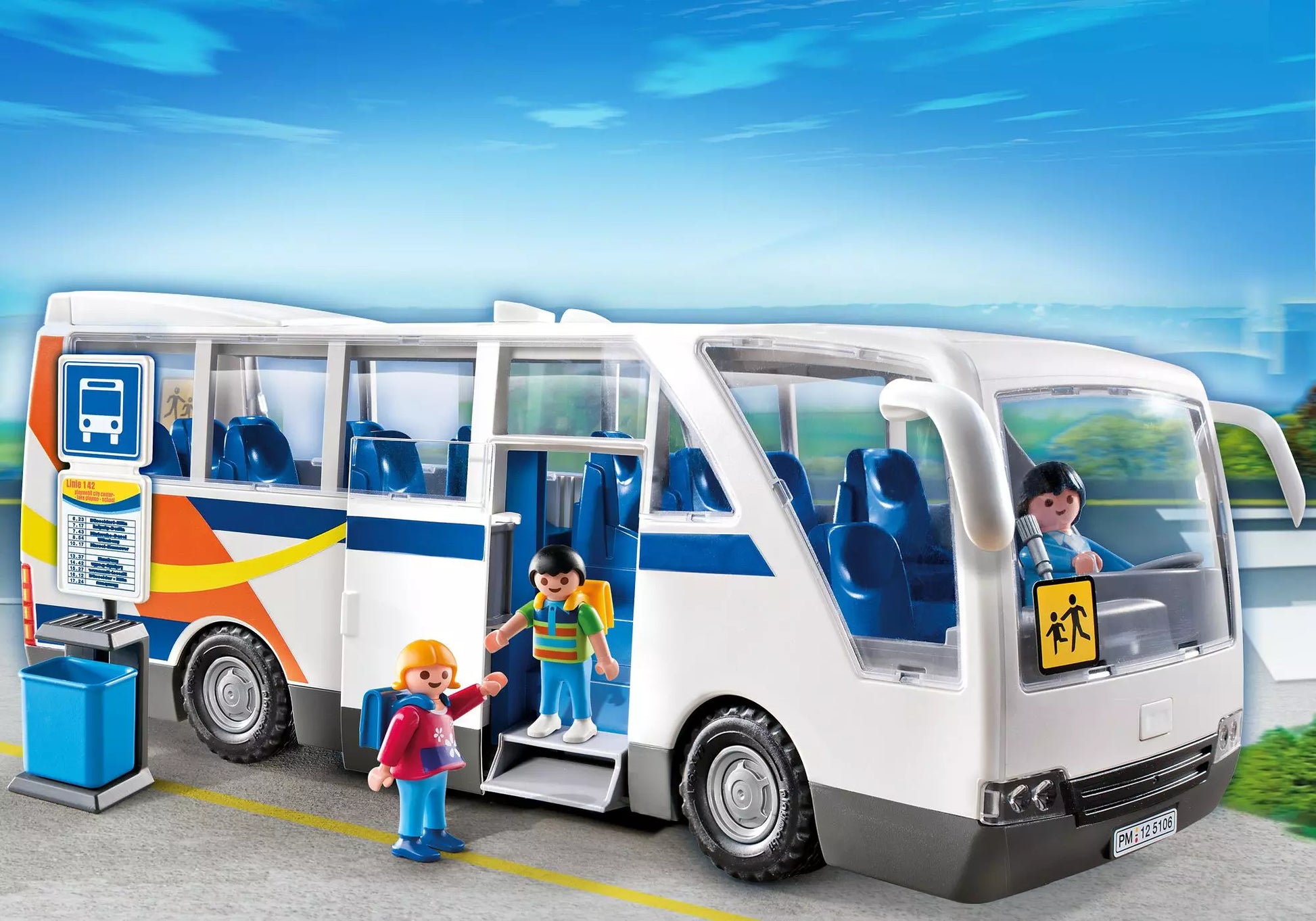 Playmobil 5106 Sammlerstück City Life Schulbus - plegobil