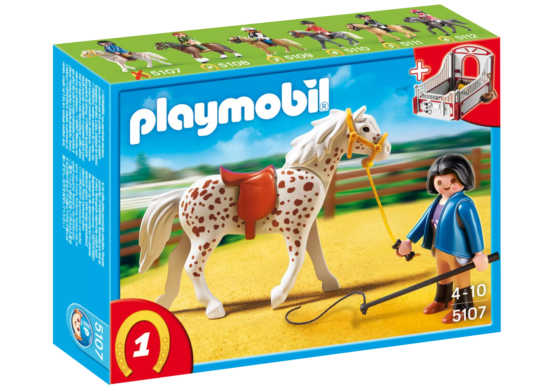 Playmobil 5107 Sammlerstück Sammelpferd 1 Knabstrupper - plegobil
