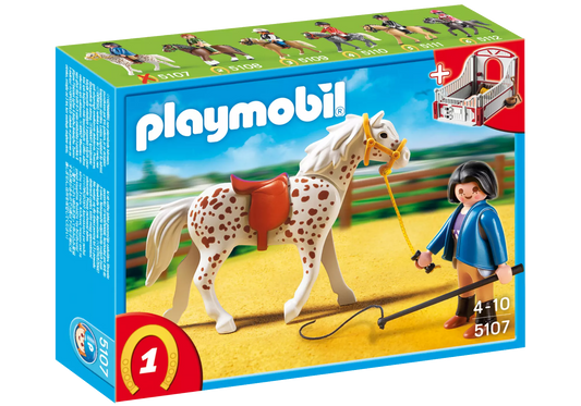 Playmobil 5107 Sammlerstück Sammelpferd 1 Knabstrupper - plegobil