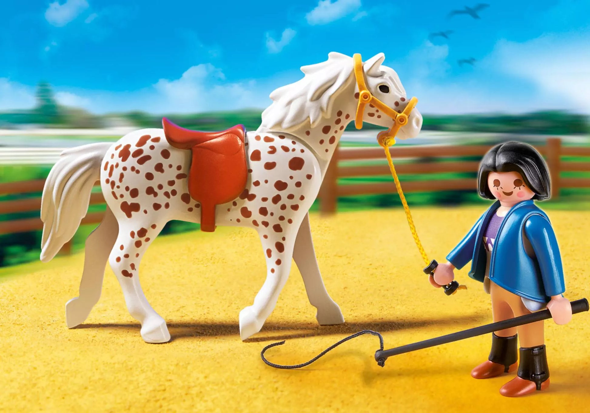 Playmobil 5107 Sammlerstück Sammelpferd 1 Knabstrupper - plegobil