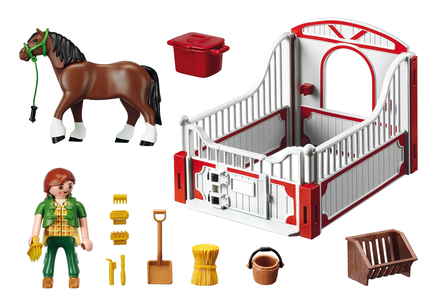 Playmobil 5108 Sammlerstück Sammelpferd 2 Shire Horse - plegobil